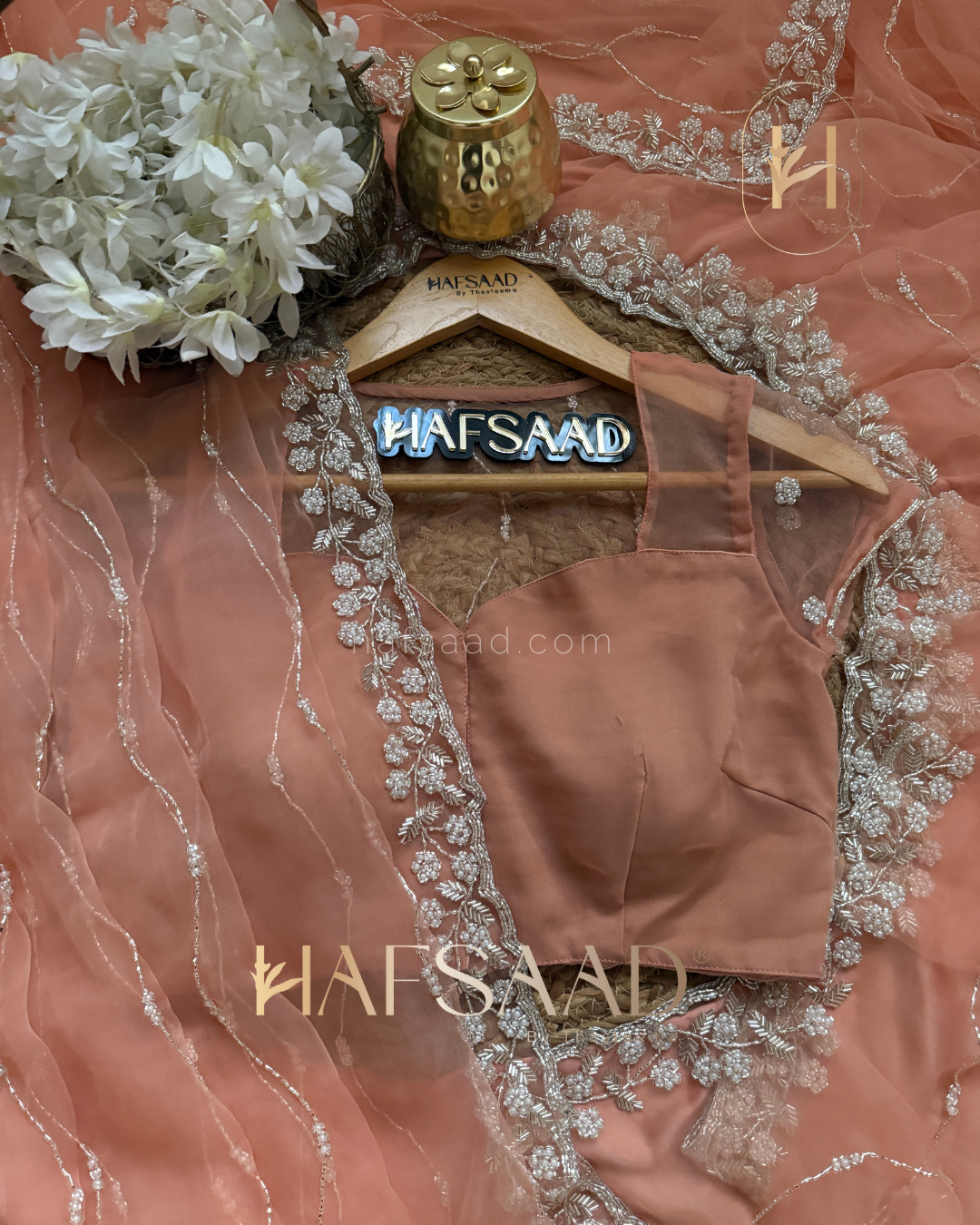 Roohi - Glass chiffon saree