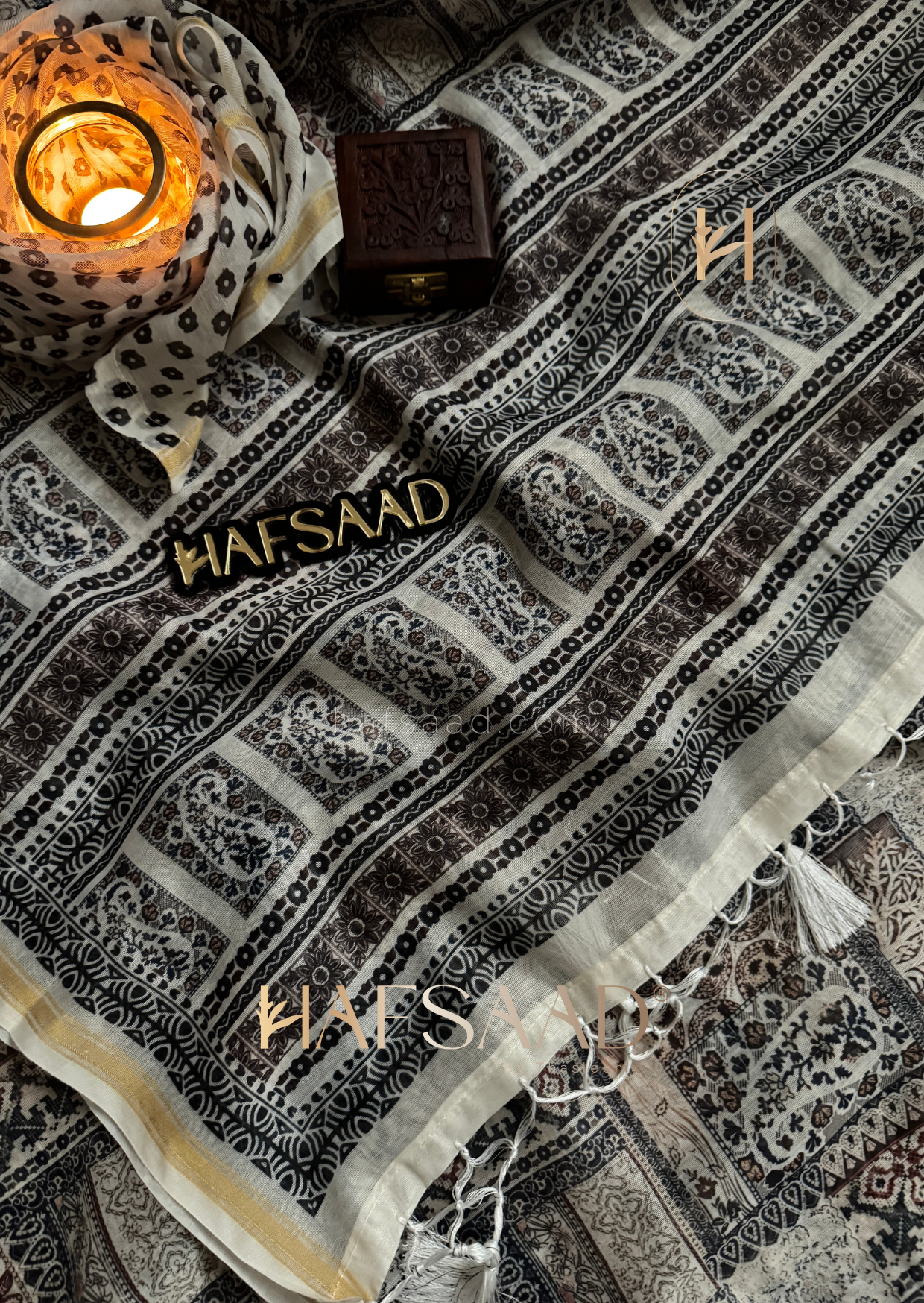 Fiona - Blended cotton saree