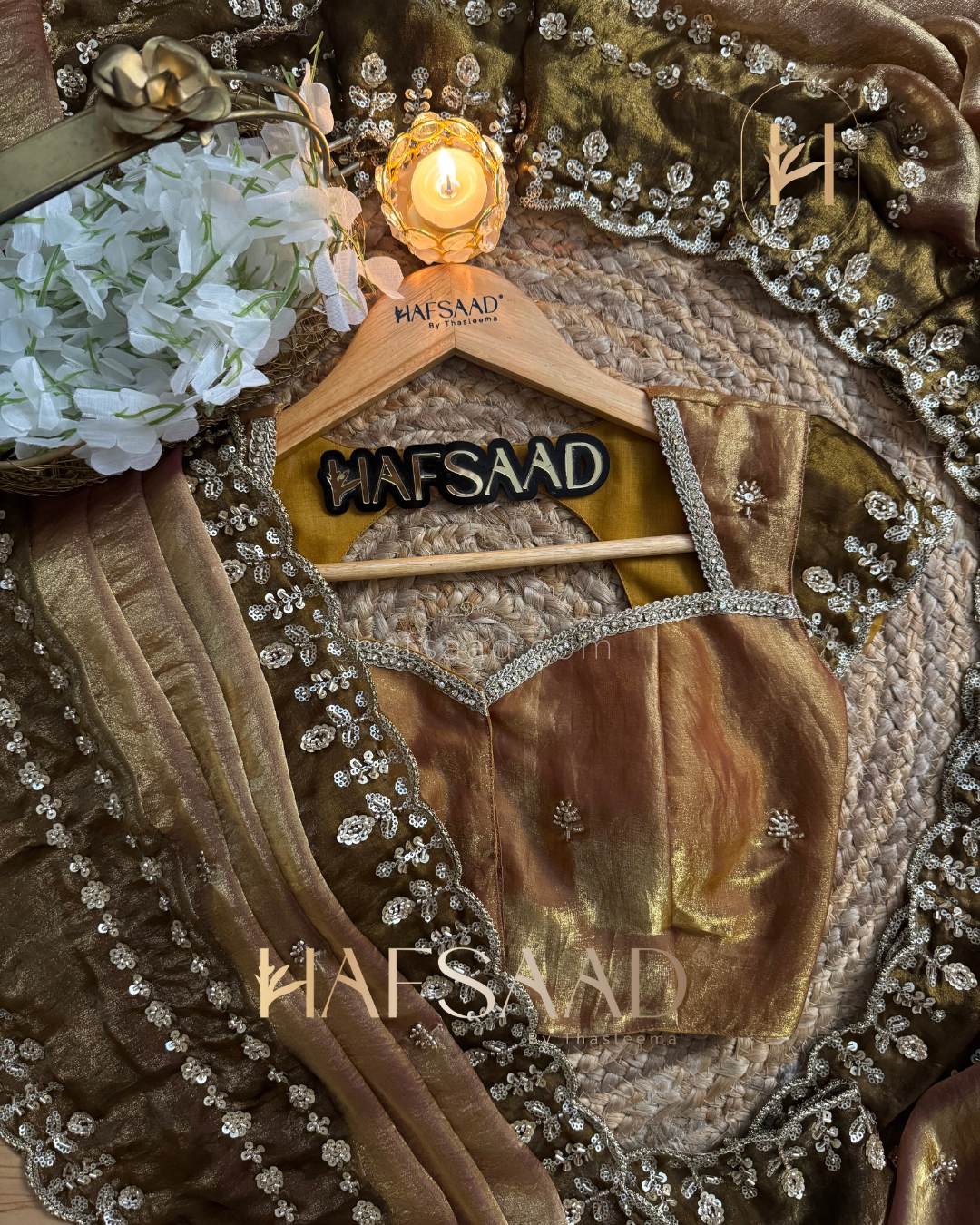 Riva - Designer Handwork Saree