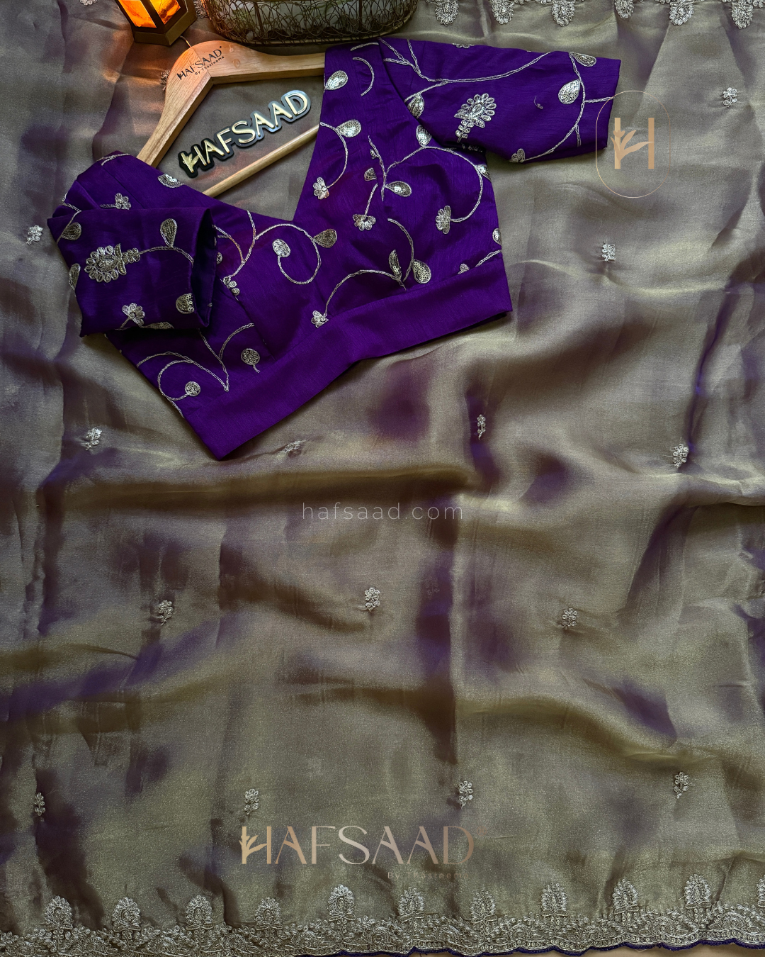 Sejal - Tissue Organza Saree
