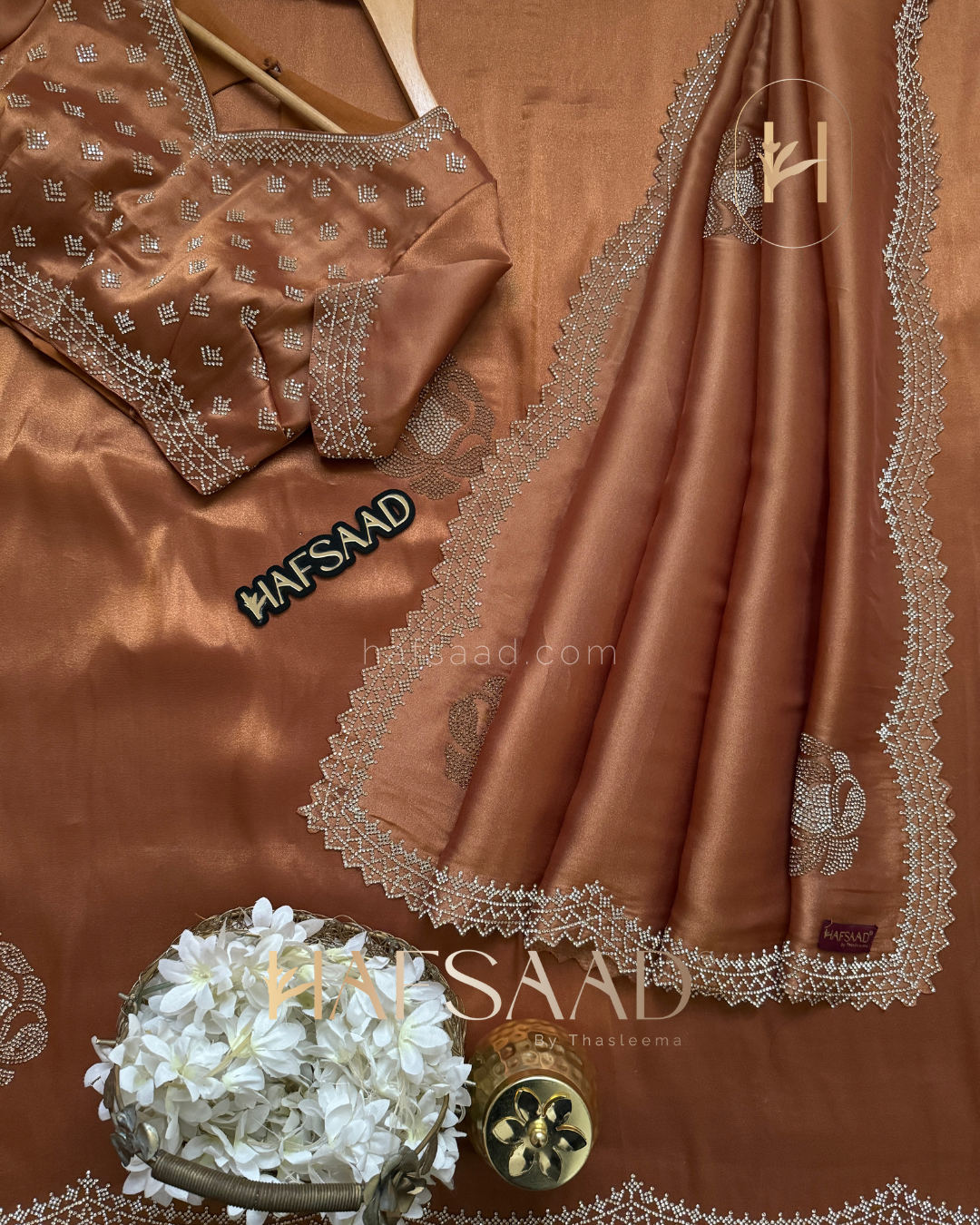 Amber - Premium tissue saree