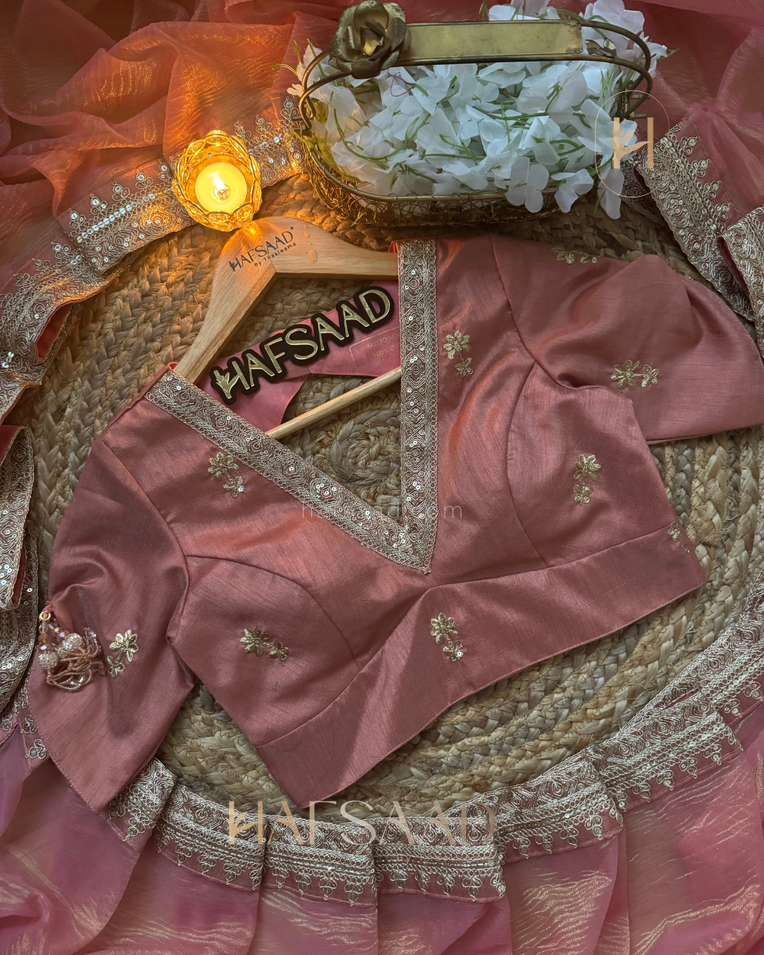 Hafiza - Semi tissue silk saree