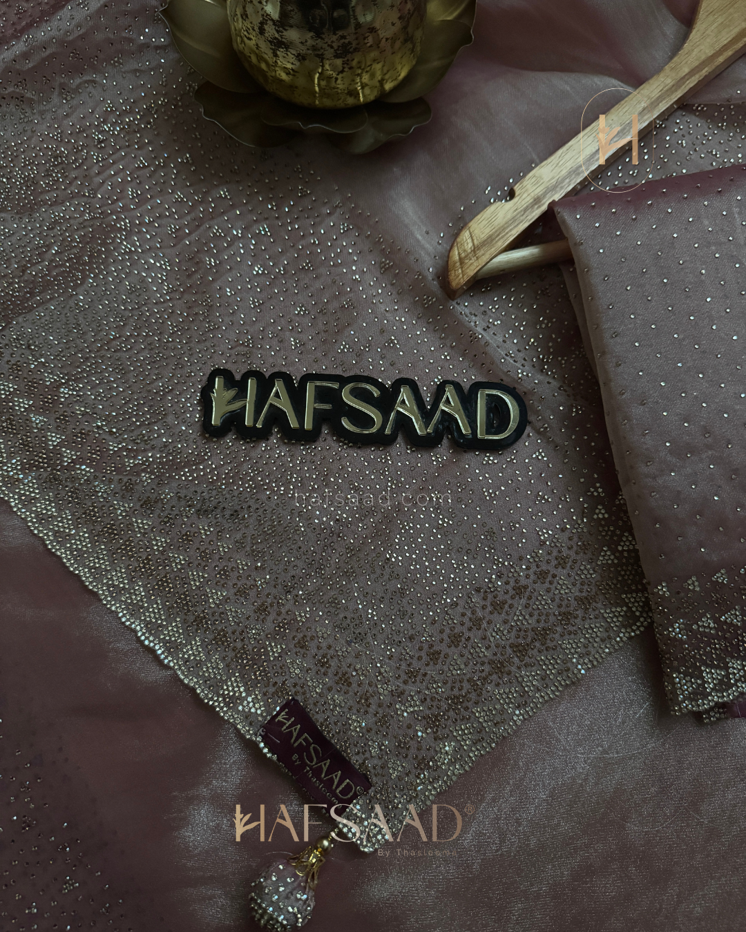 Fidha- Designer saree(onion pink)