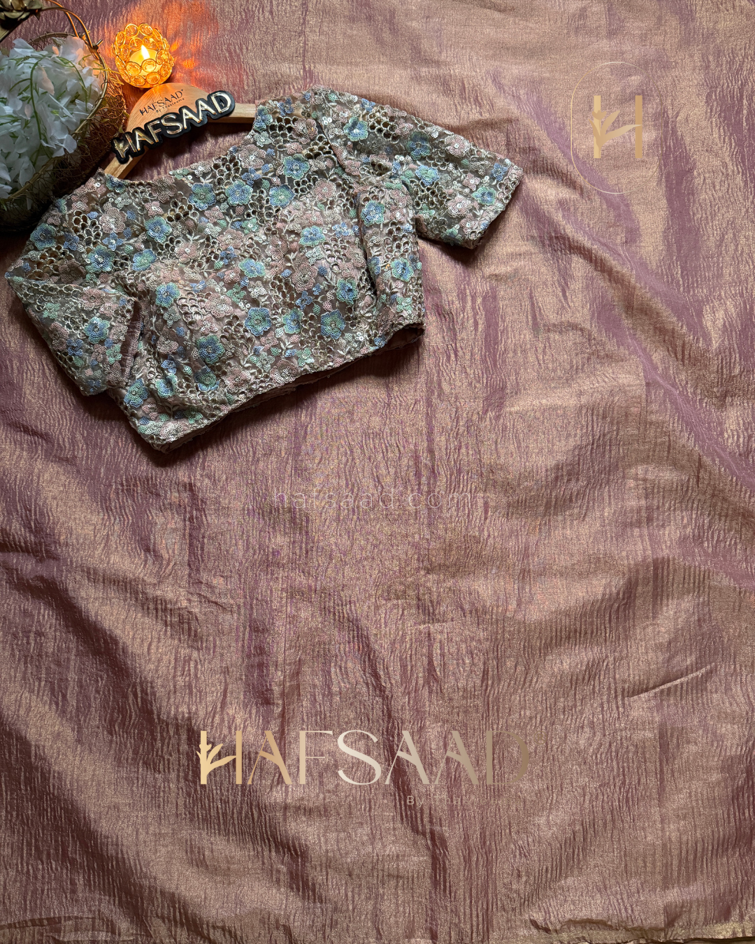 Nida Designer - Soft Semi Tissue Saree