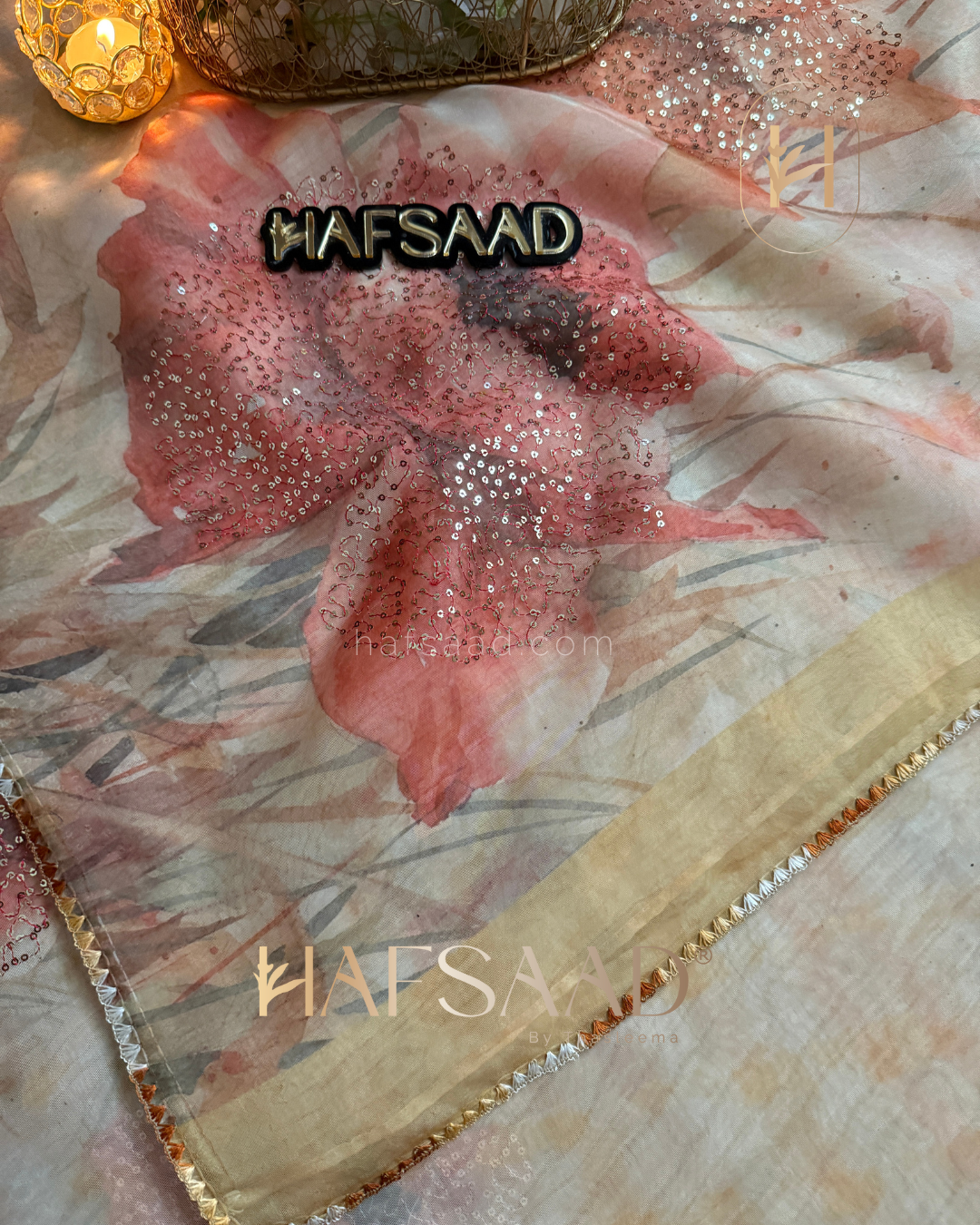 Lucy - Premium organza saree