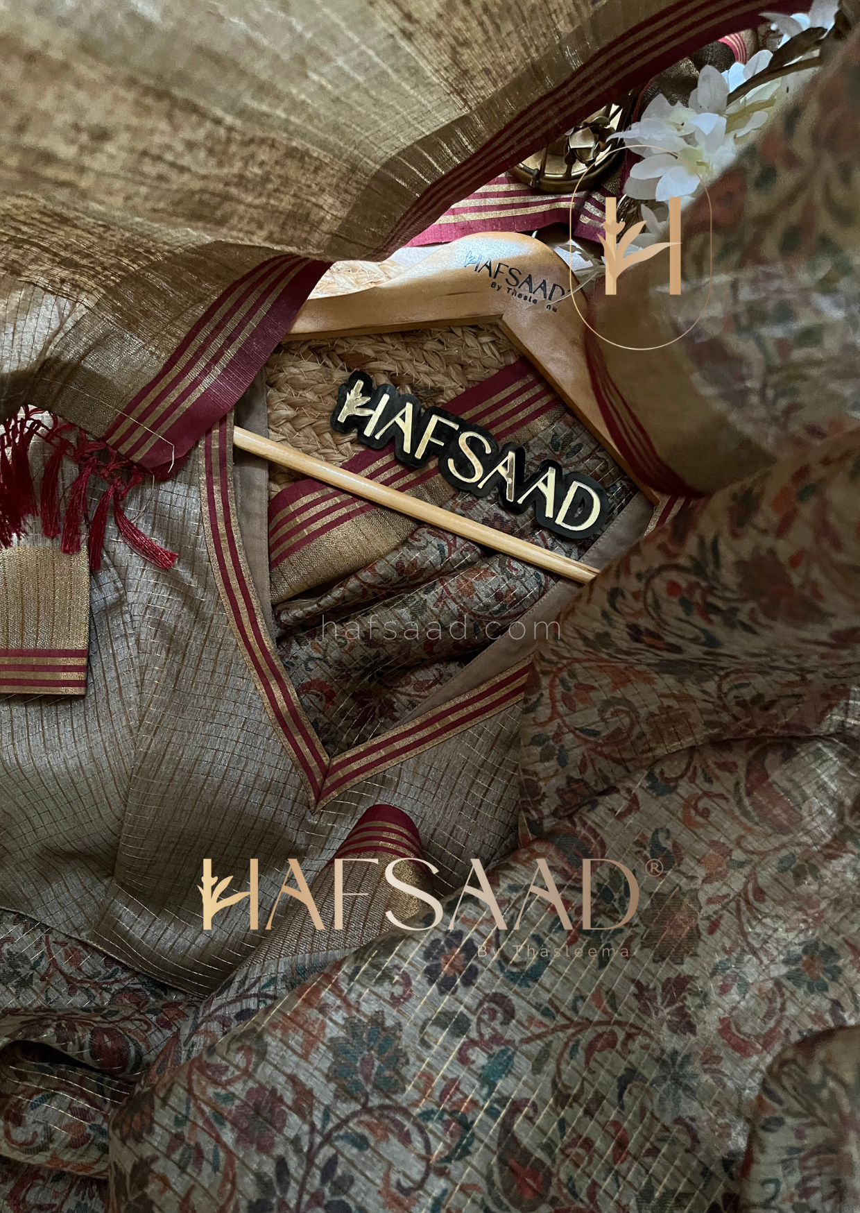 Kaari-Blended tissue silk saree