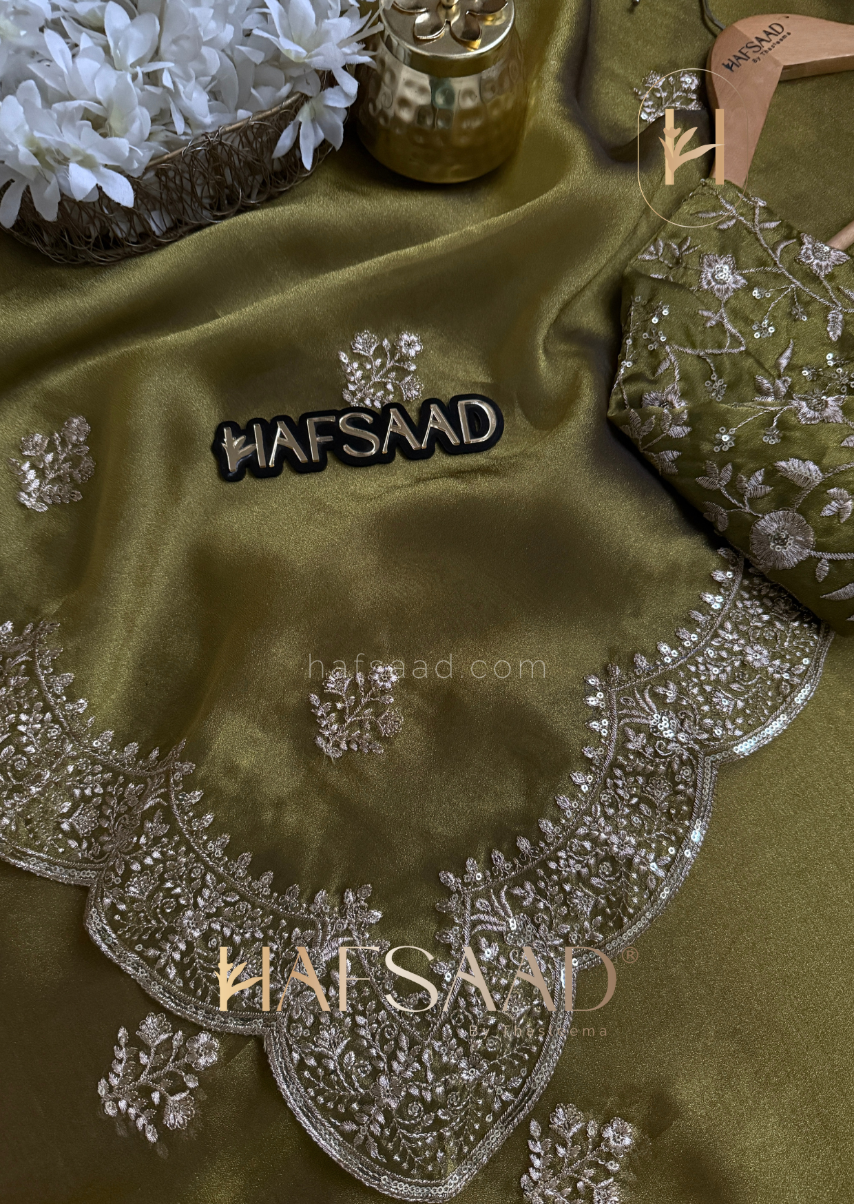 Gulzar - Tissue organza saree