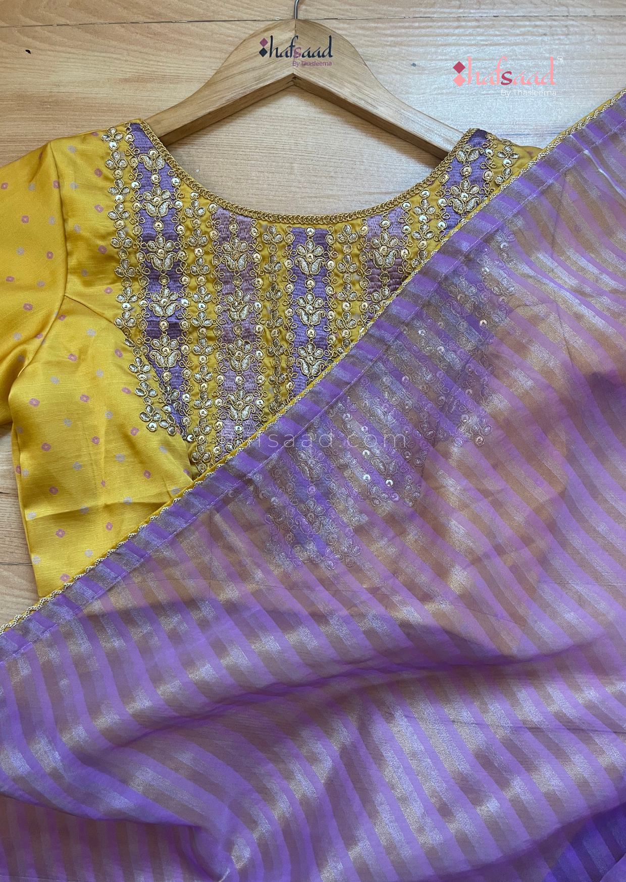 Kushi- Designer organza saree