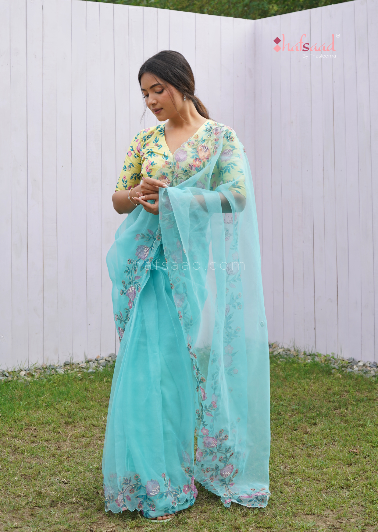 Sea Tulip- Ready to wear saree