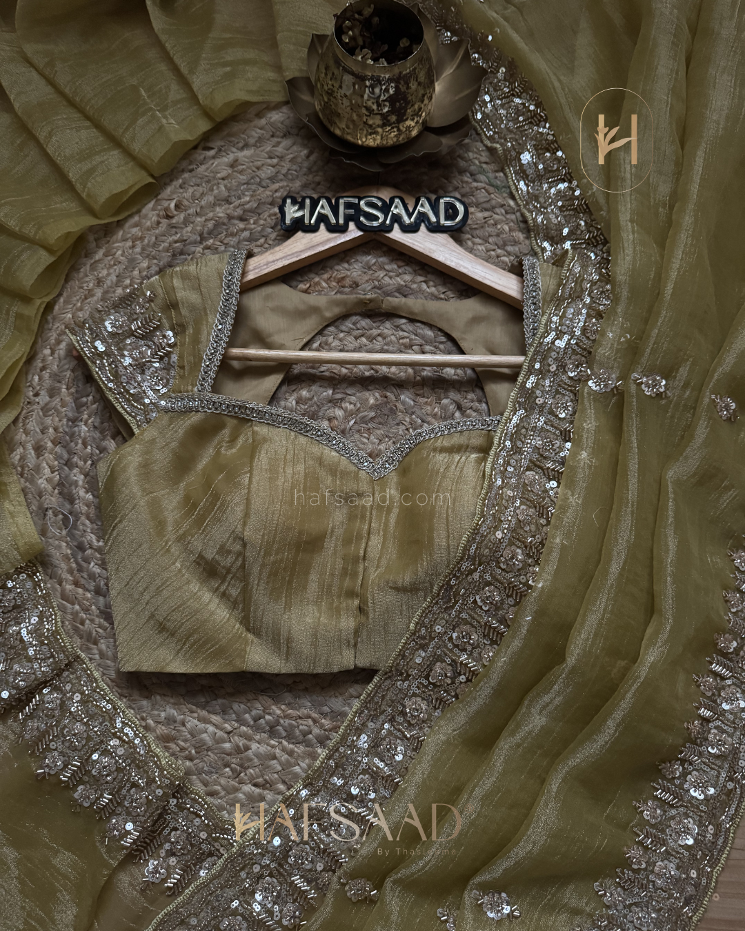 Mastani - Soft tissue saree (Sunshine)