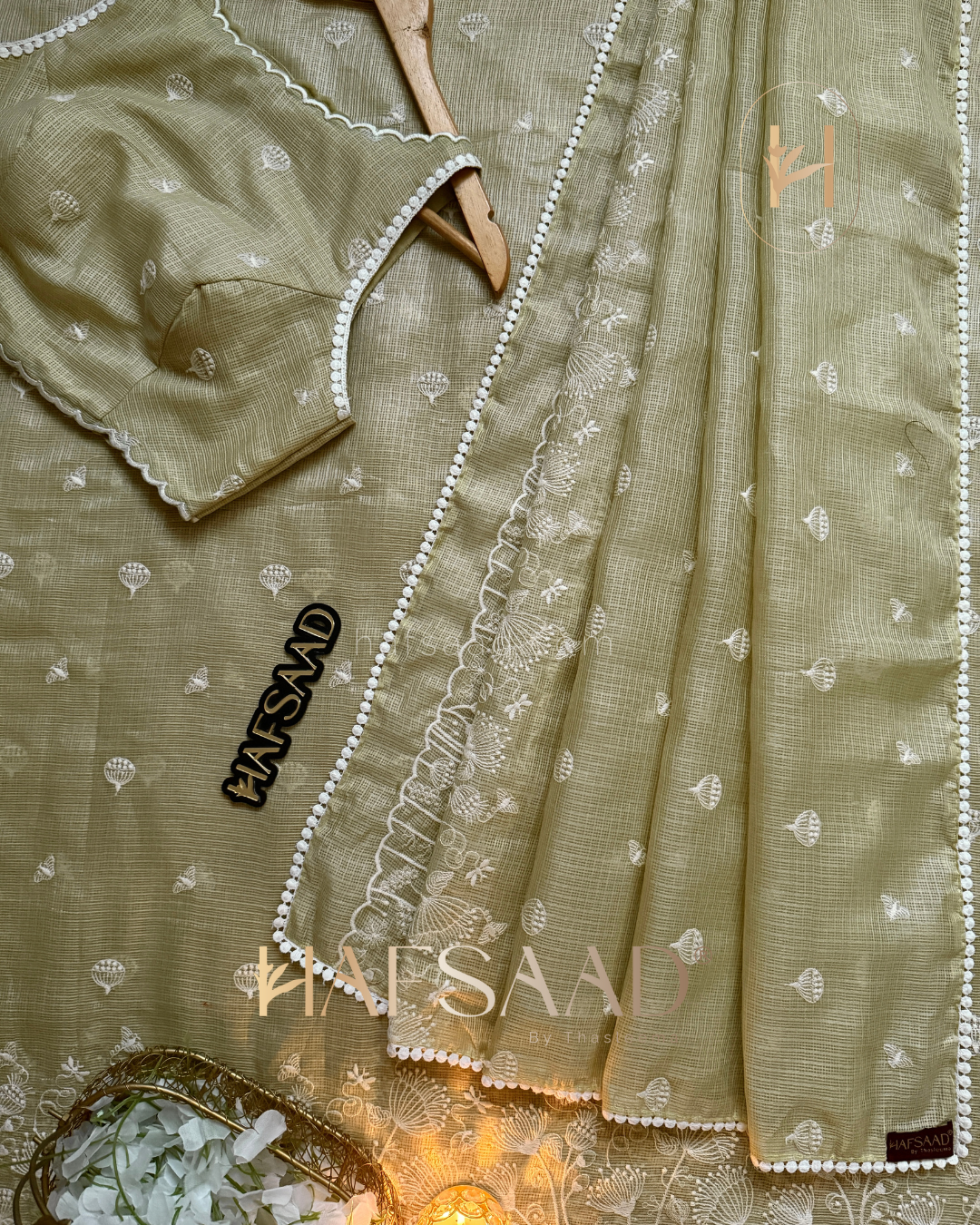 Felina - Kota saree (green)