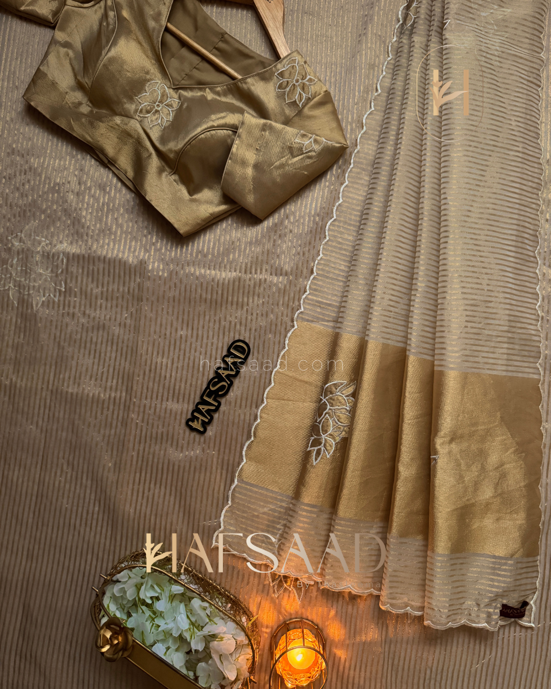 Navya - Appliquè Work saree