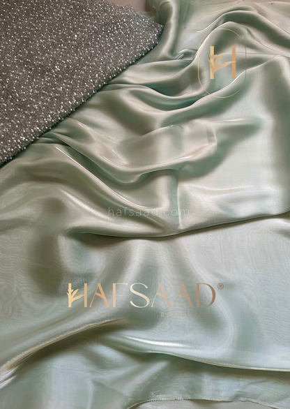 Medusa- Designer couture saree (Tiffany)