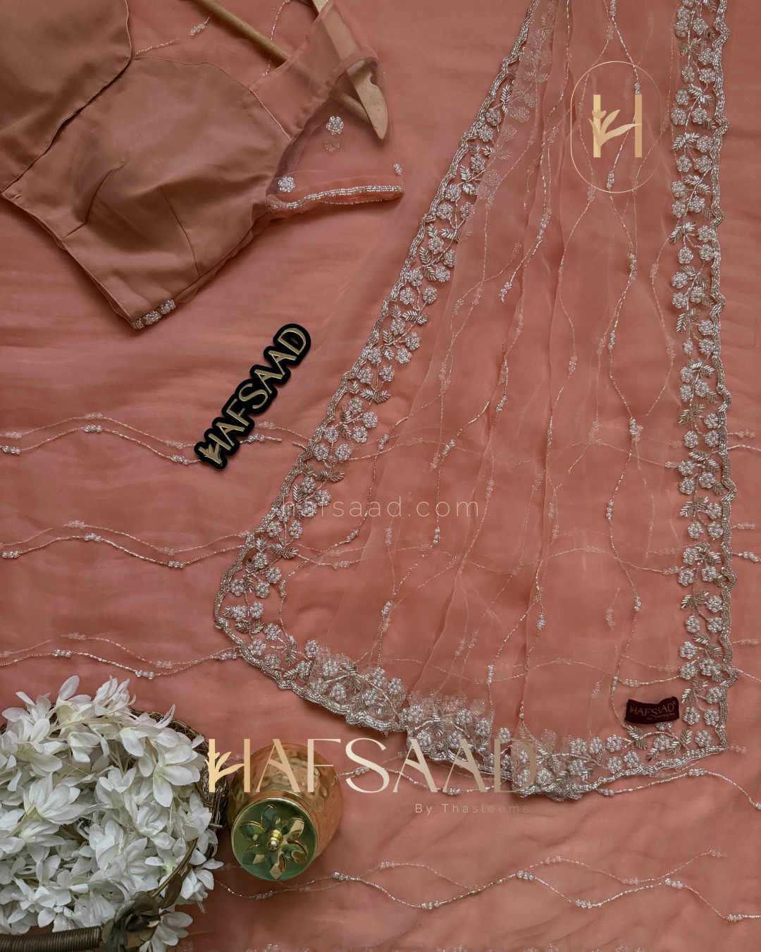 Roohi - Glass chiffon saree