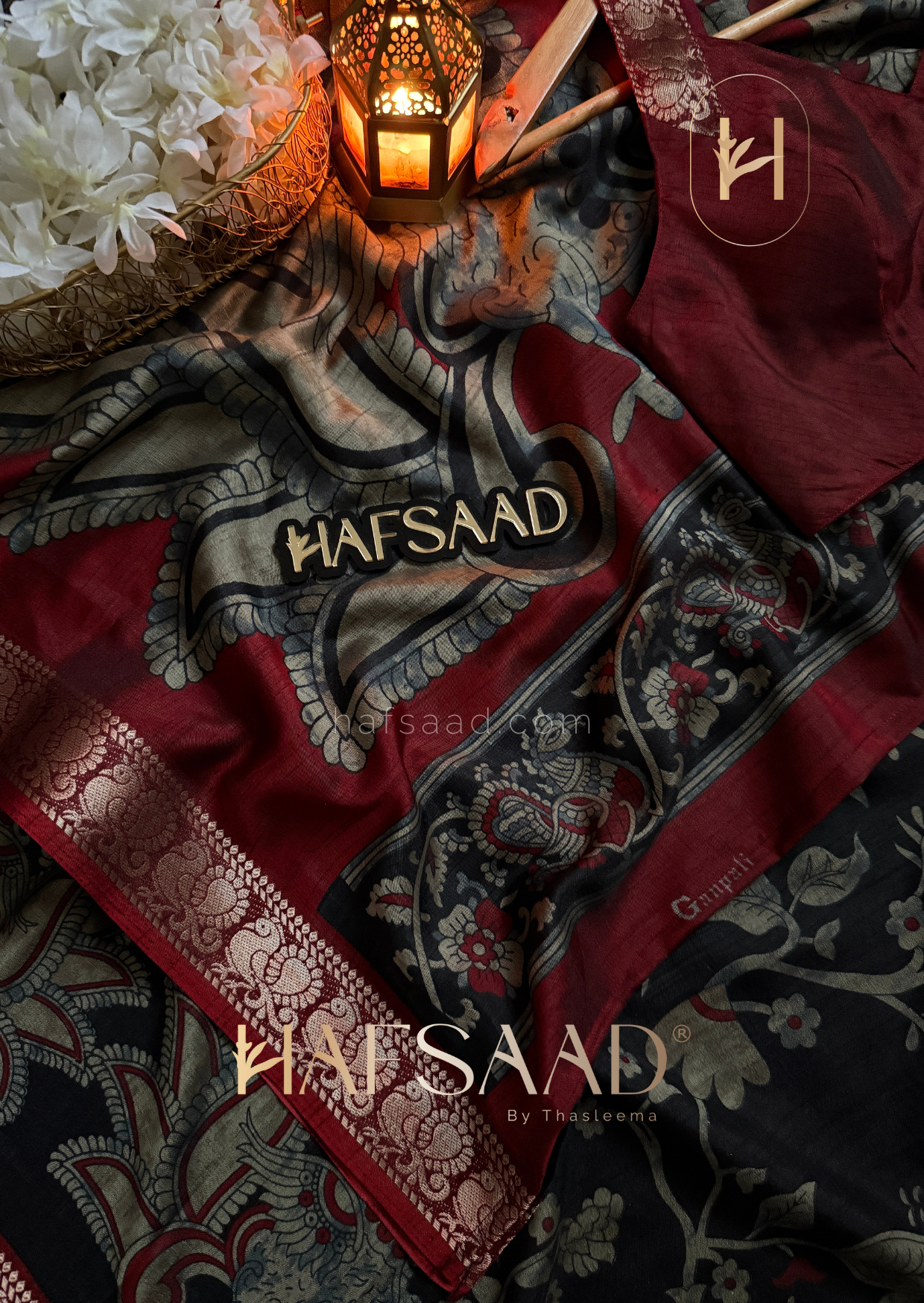 Yazh - Silk cotton saree