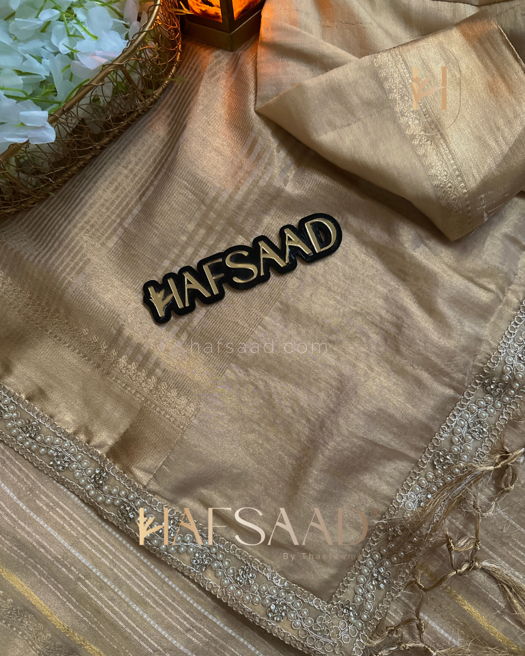 Sunitha - Semi Tissue Saree