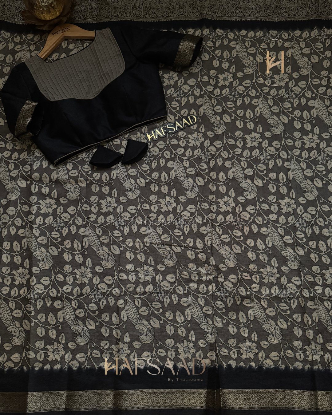 Dhruv- Crushed silk saree