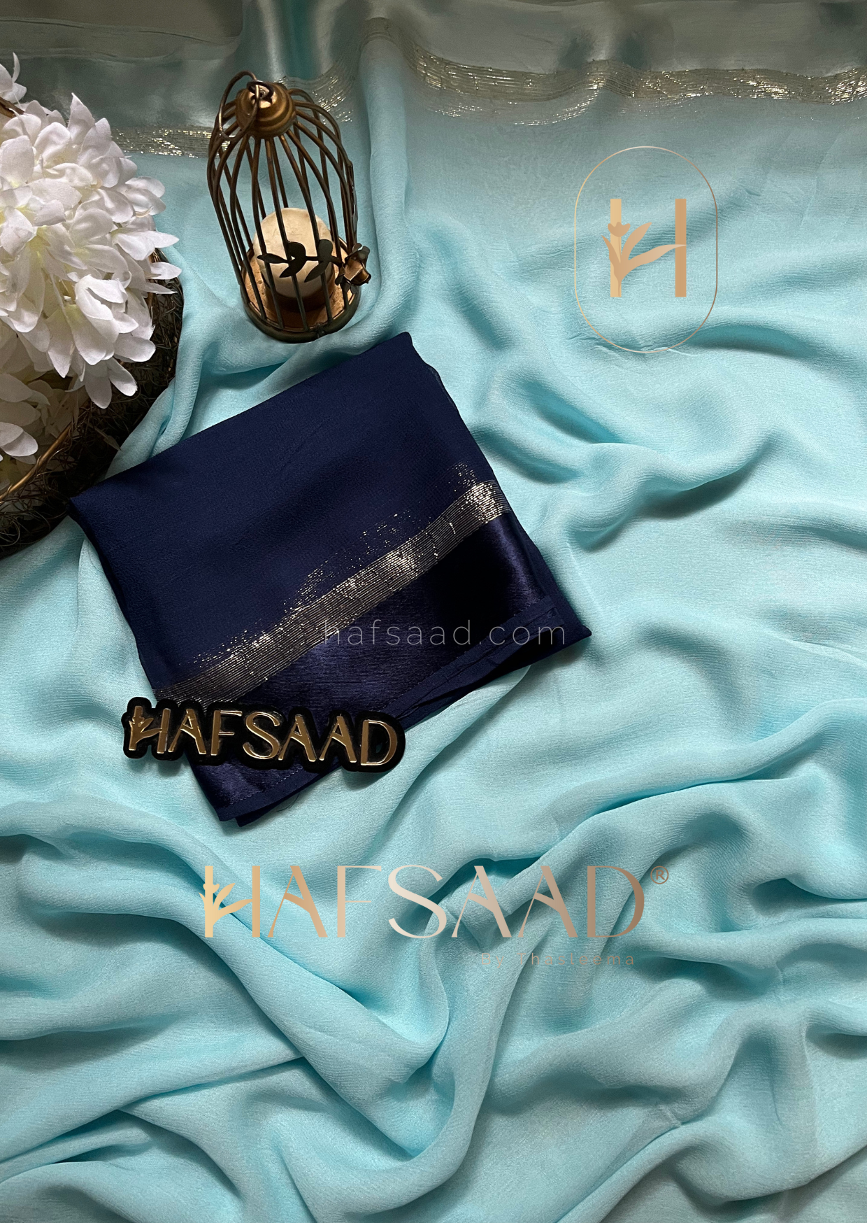 Pallavi-Pure Viscose Saree (Blue)