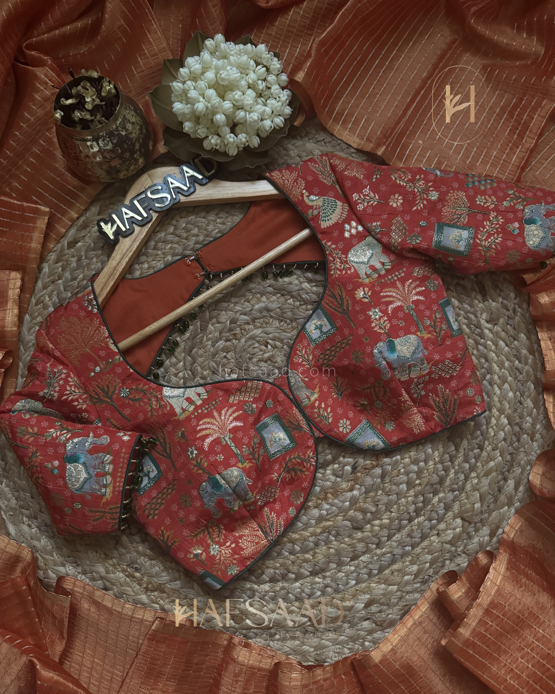 Shamal- semi tissue saree