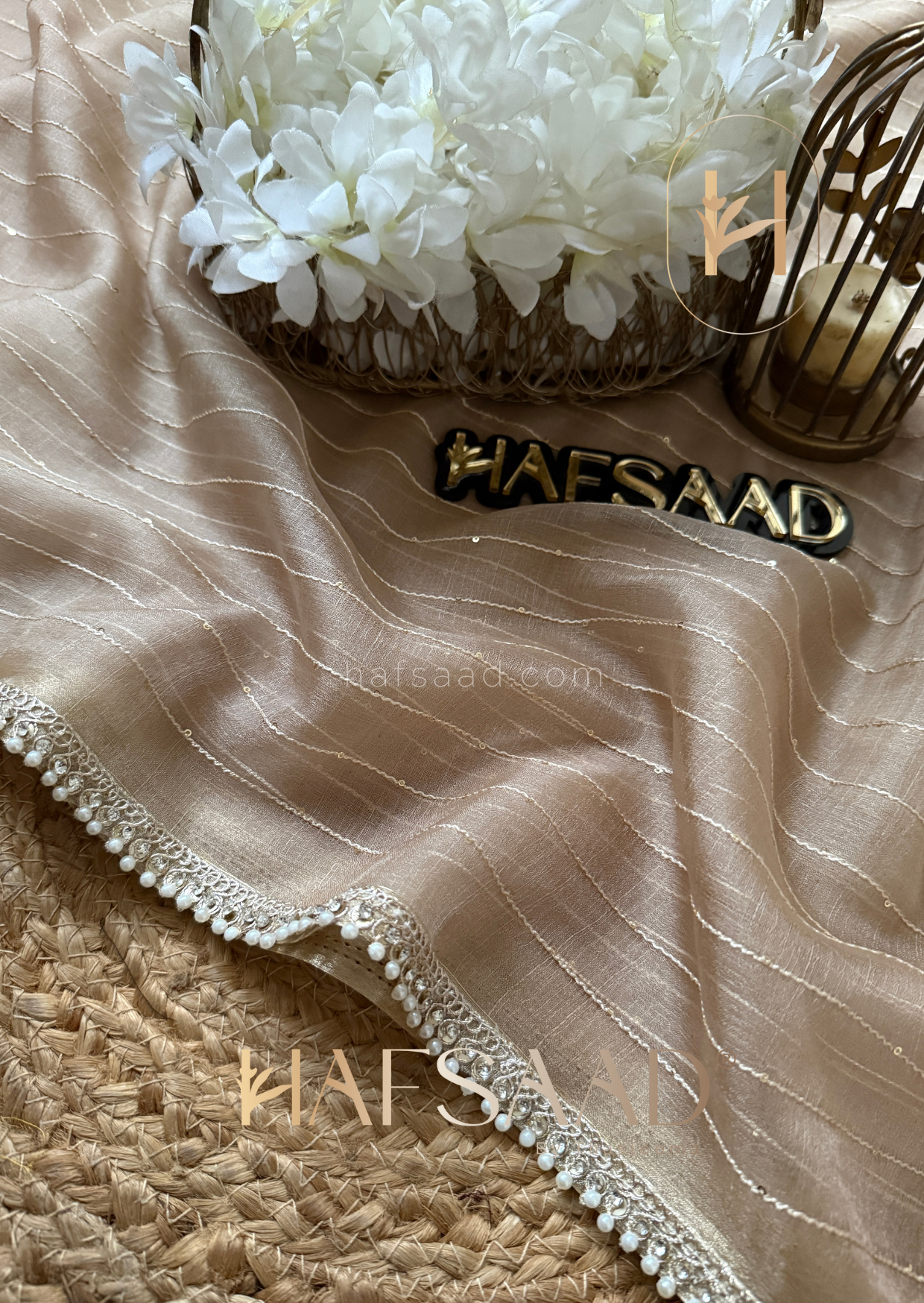Rida - Fine organza saree