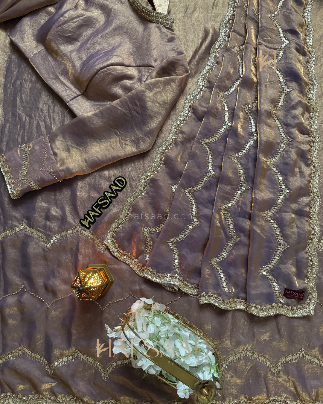 Simra - Modest Designer Saree