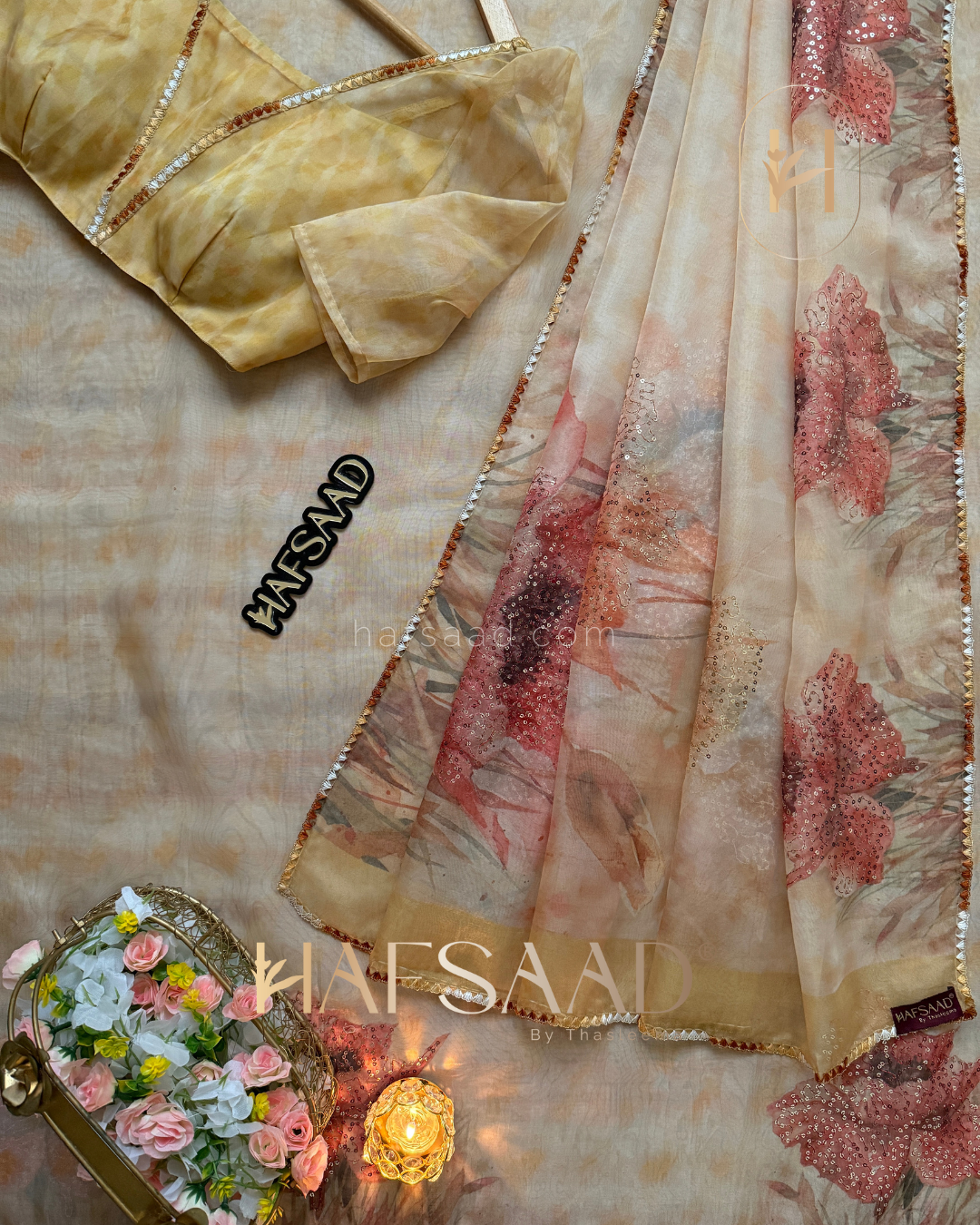 Lucy - Premium organza saree
