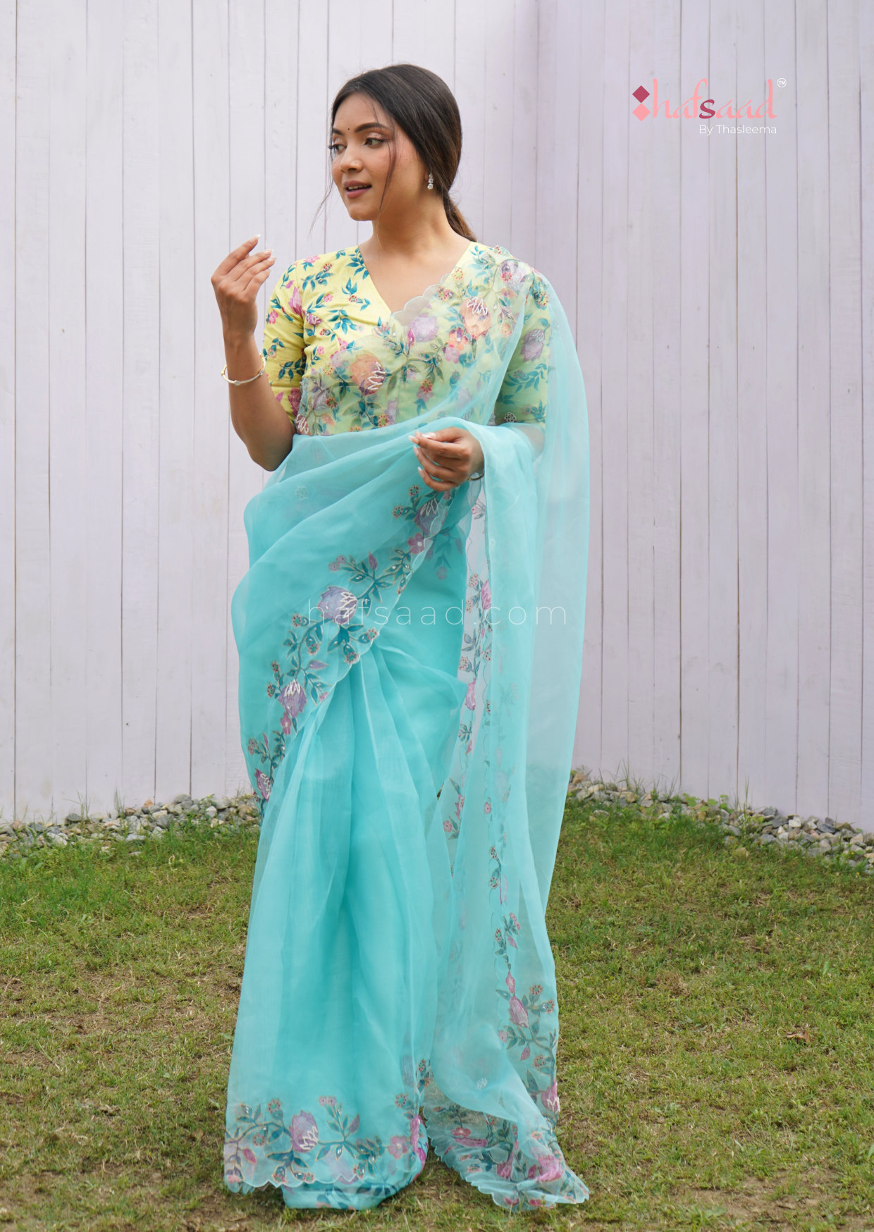 Sea Tulip- Ready to wear saree