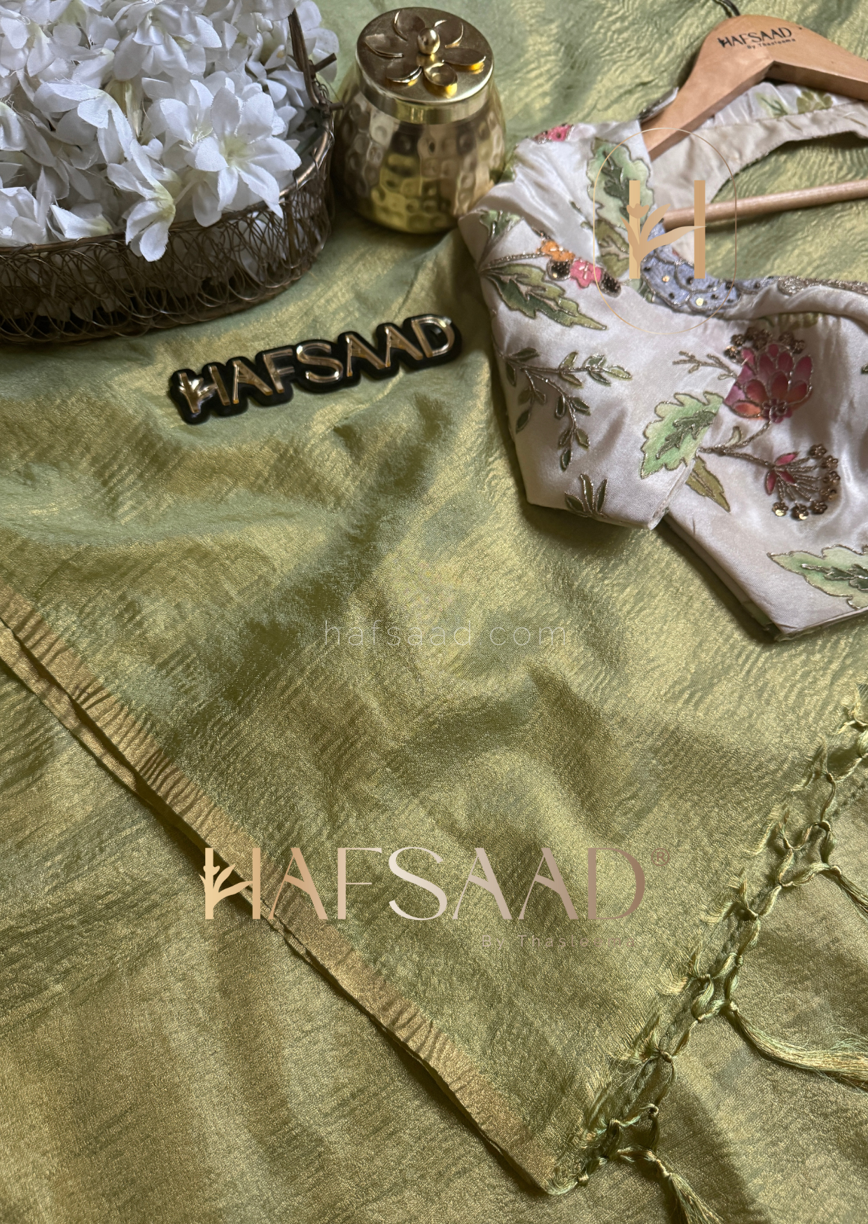 Yara - Soft semi tissue saree