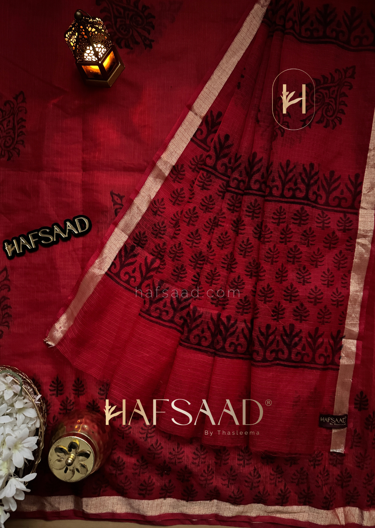 Paro - Semi Kota print saree