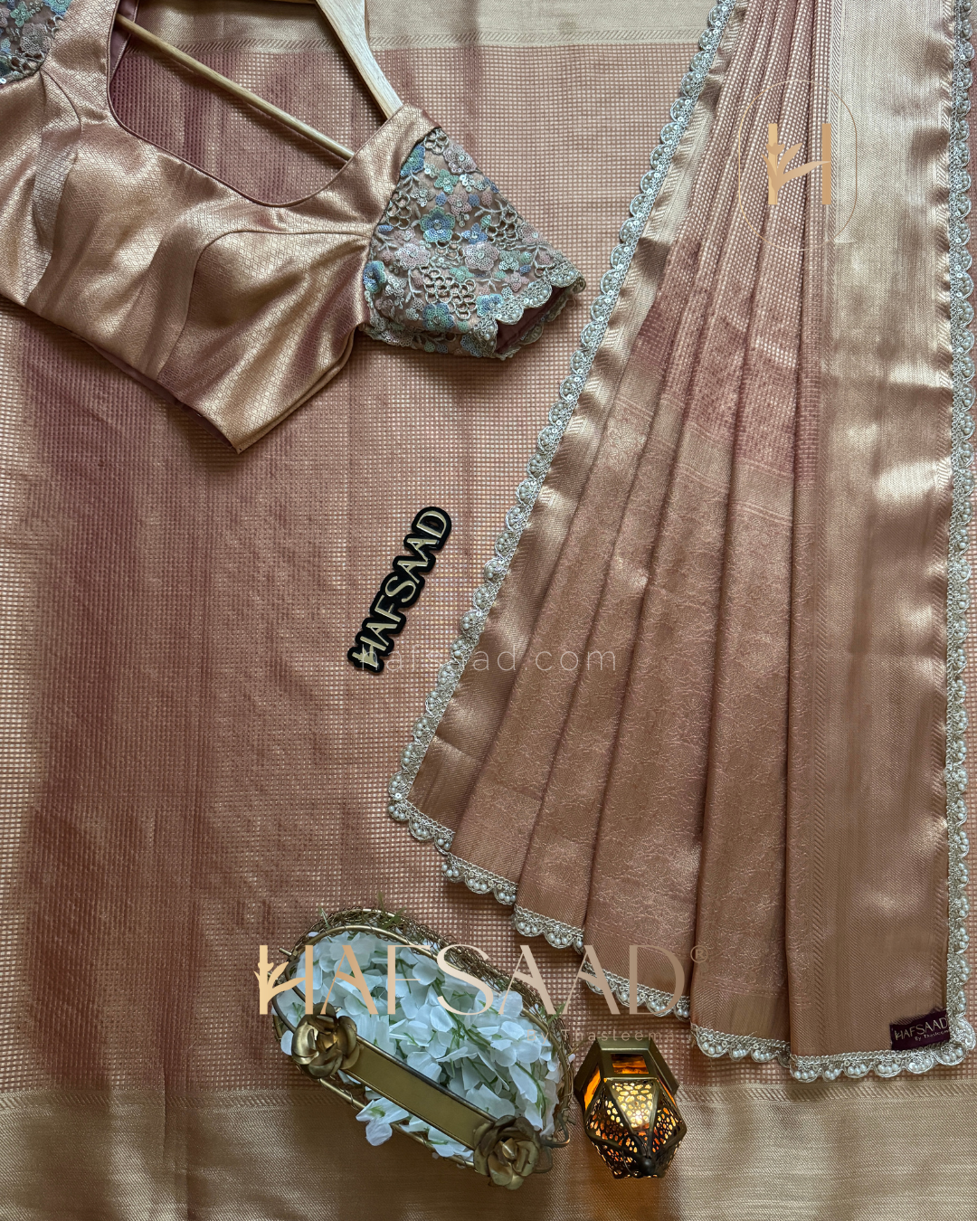 Chaitra - Semi tissue silk saree