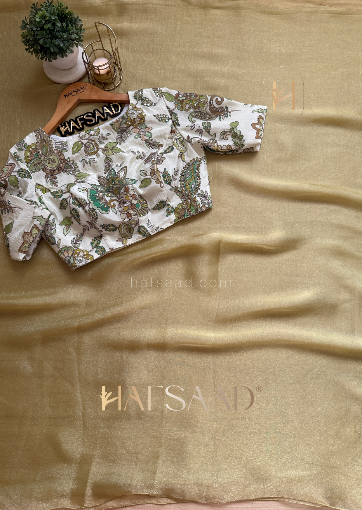 Anya - Soft tissue saree