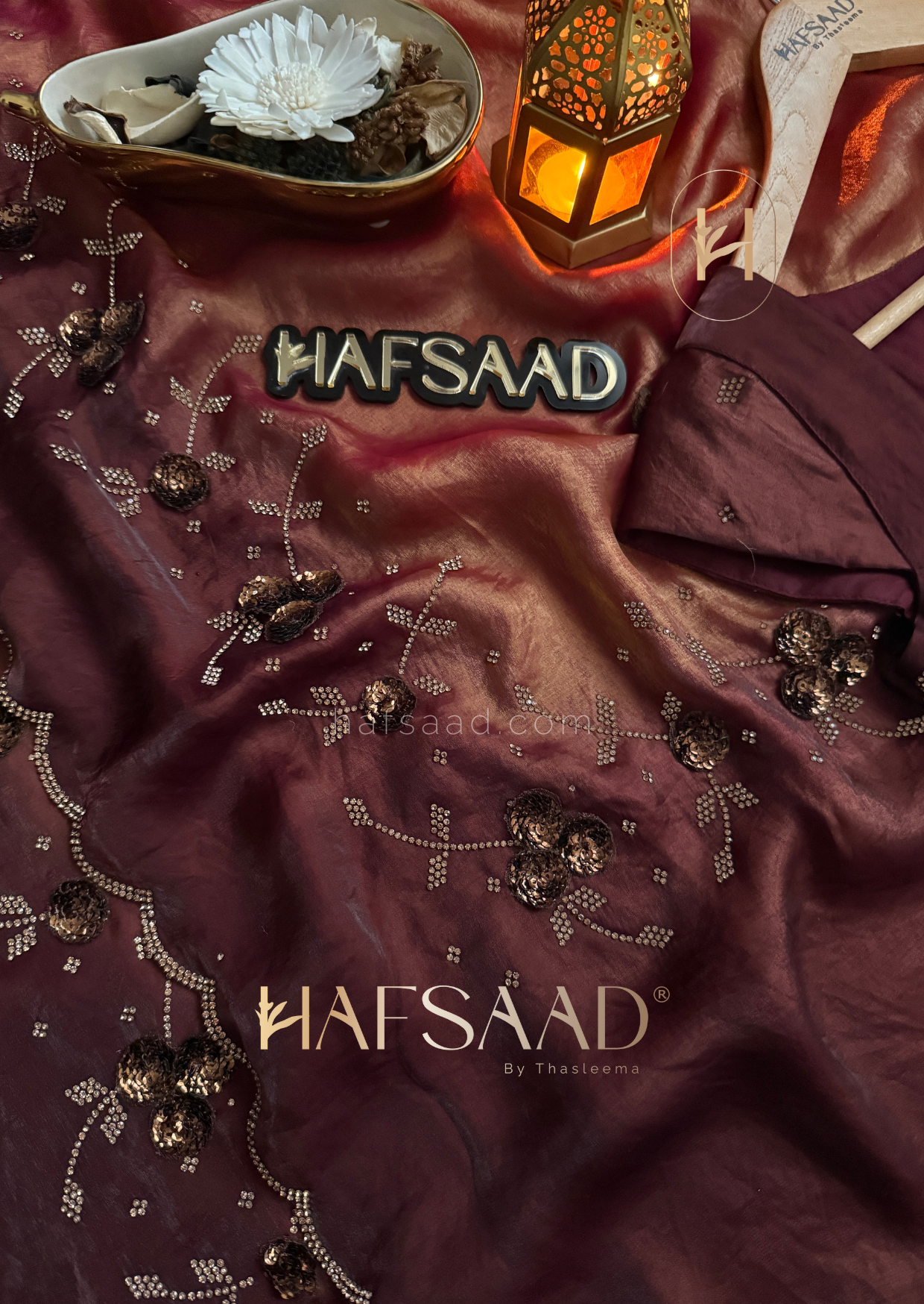 Fasley - Stardust satin saree