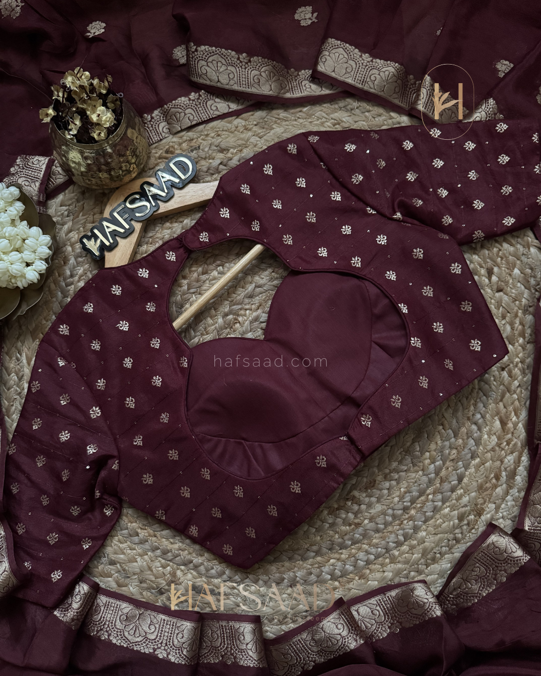 Sree- pure chinnon saree