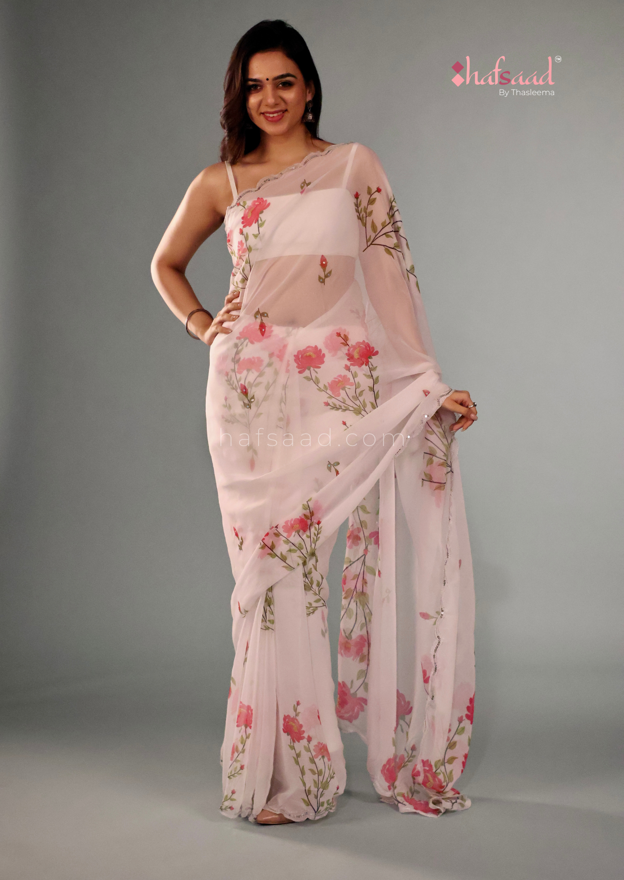 Sima - Chiffon Silk Saree