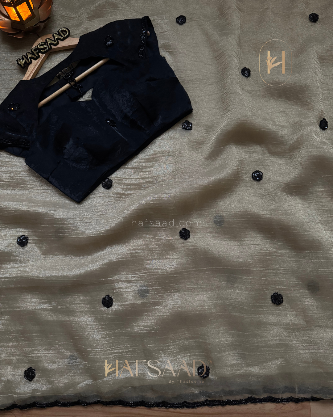 Misbah- Tissue handwork saree