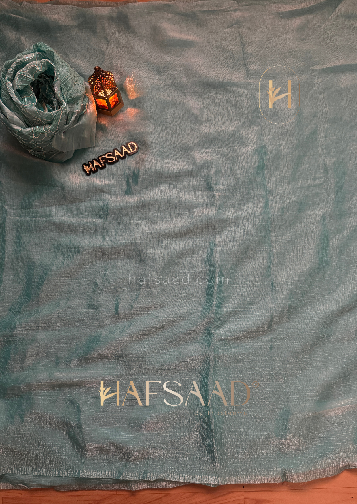 Hasini-Crushed tissue saree (Tiffany)