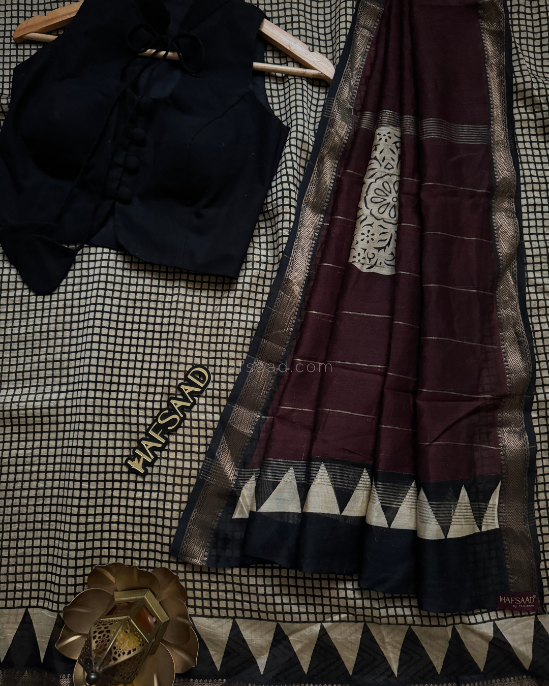 Pramila- Pure Maheswari Silk (Temple border)