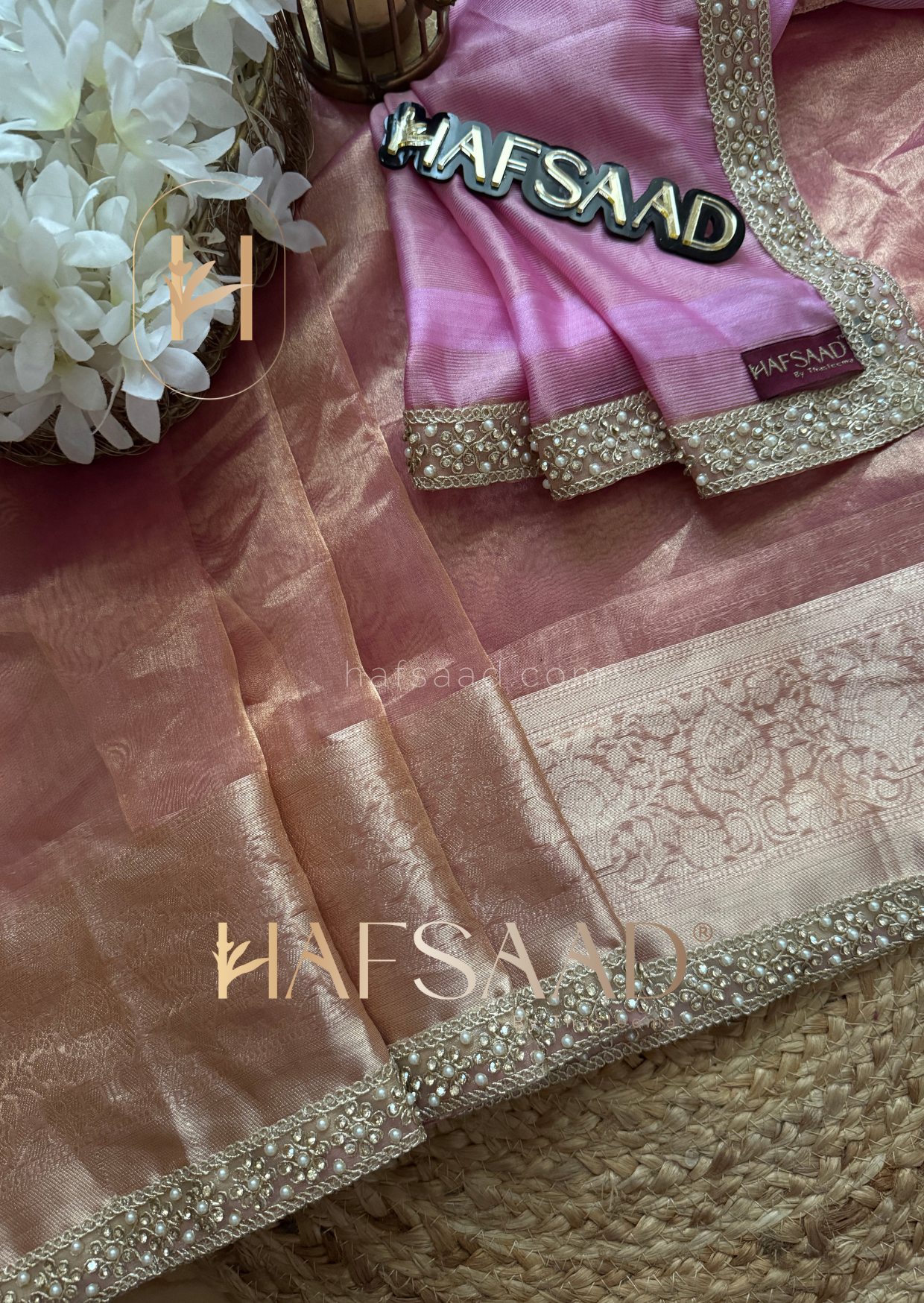 Meri jaan - Pure tissue silk saree