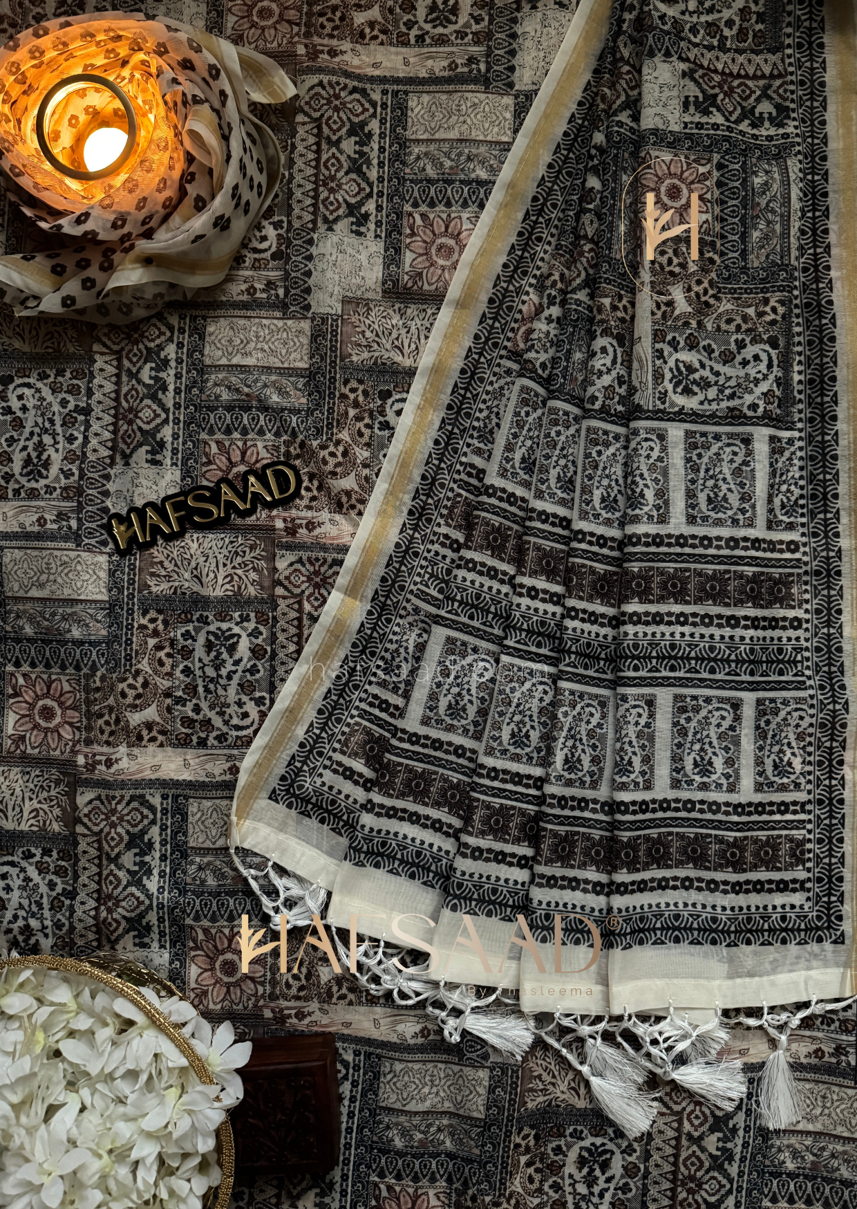 Fiona - Blended cotton saree