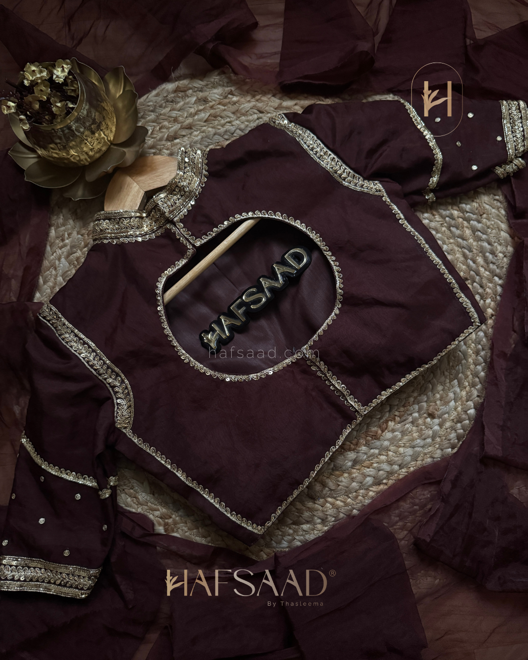 Chakra- Designer handwork saree