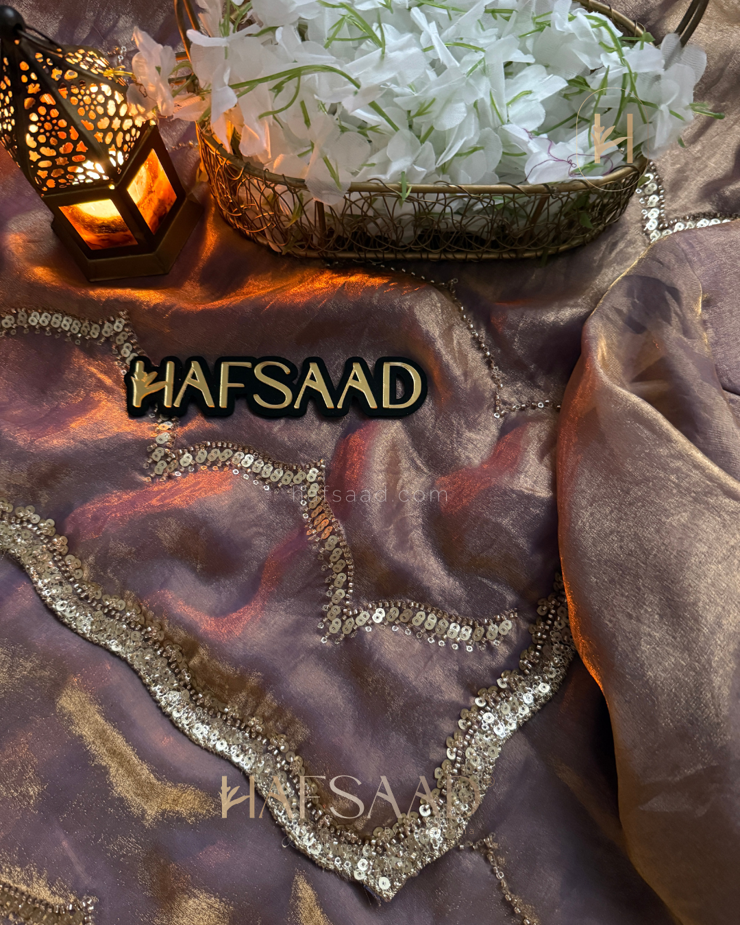Simra - Modest Designer Saree