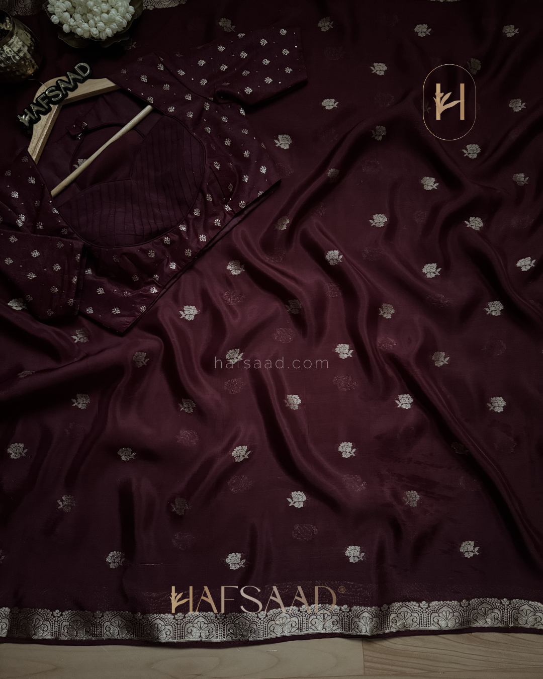 Sree- pure chinnon saree