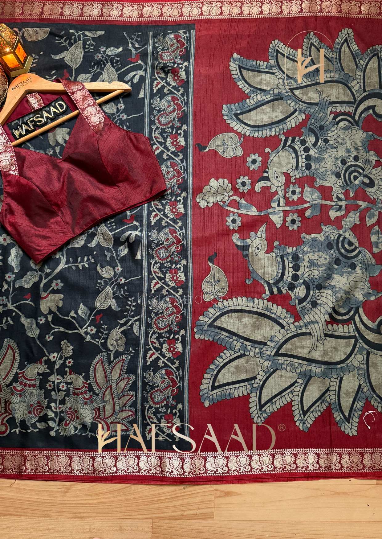 Yazh - Silk cotton saree