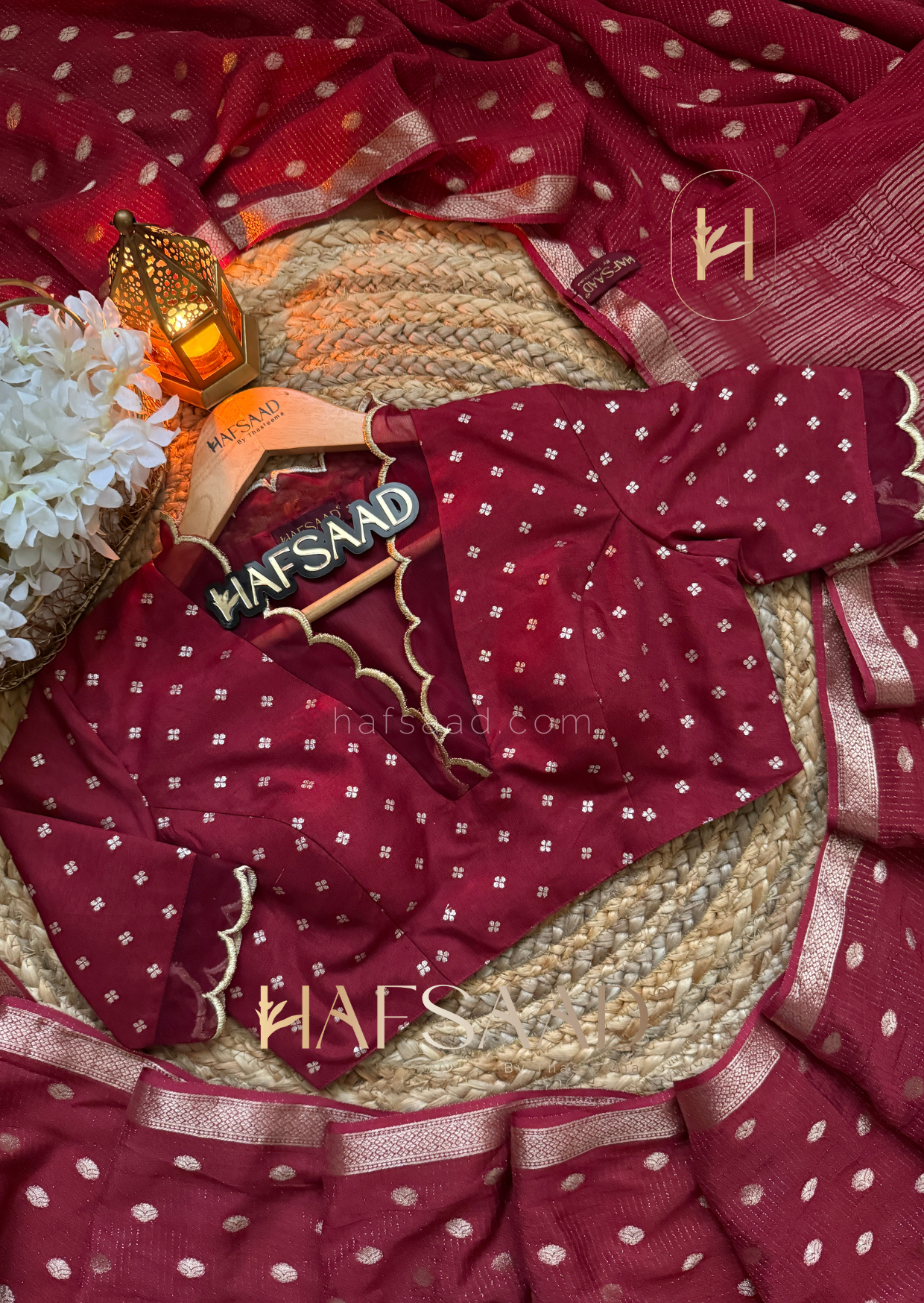 Varsha - Soft chinnon saree