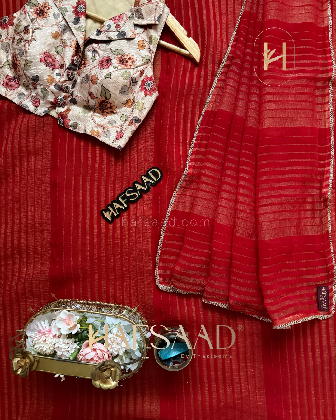 Sitara - Chiffon silk saree