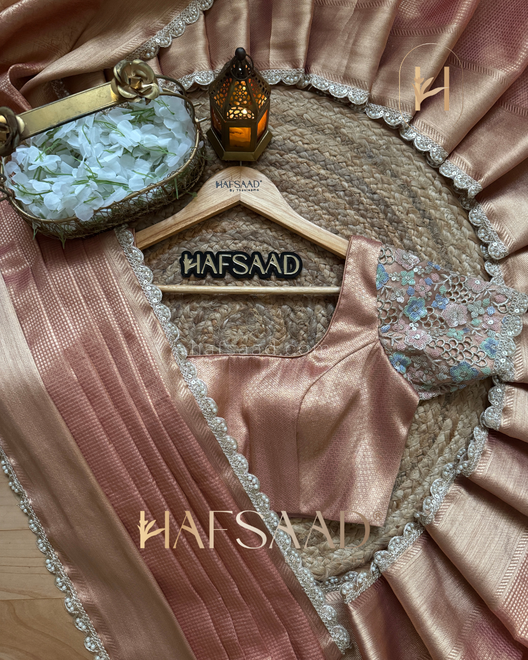 Chaitra - Semi tissue silk saree