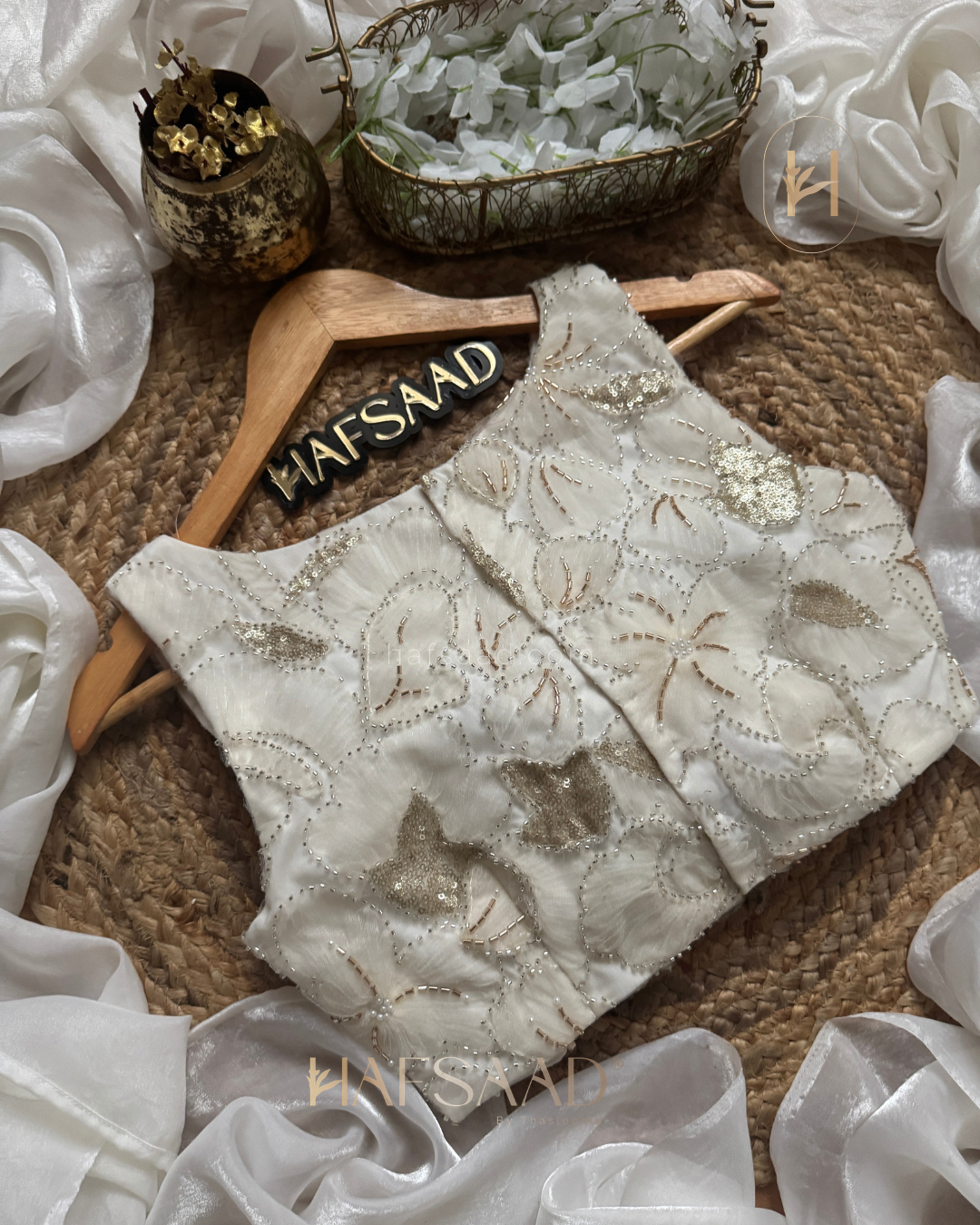 Cassie Bling  - Space silk saree