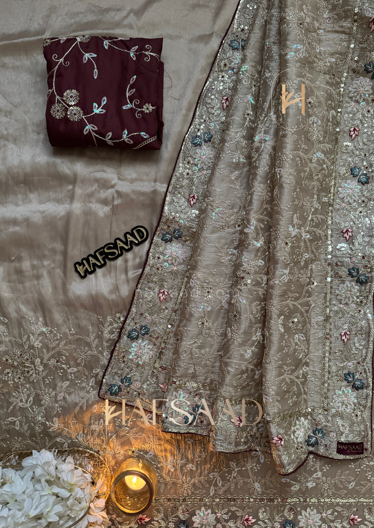 Hidaya - Soft tissue saree