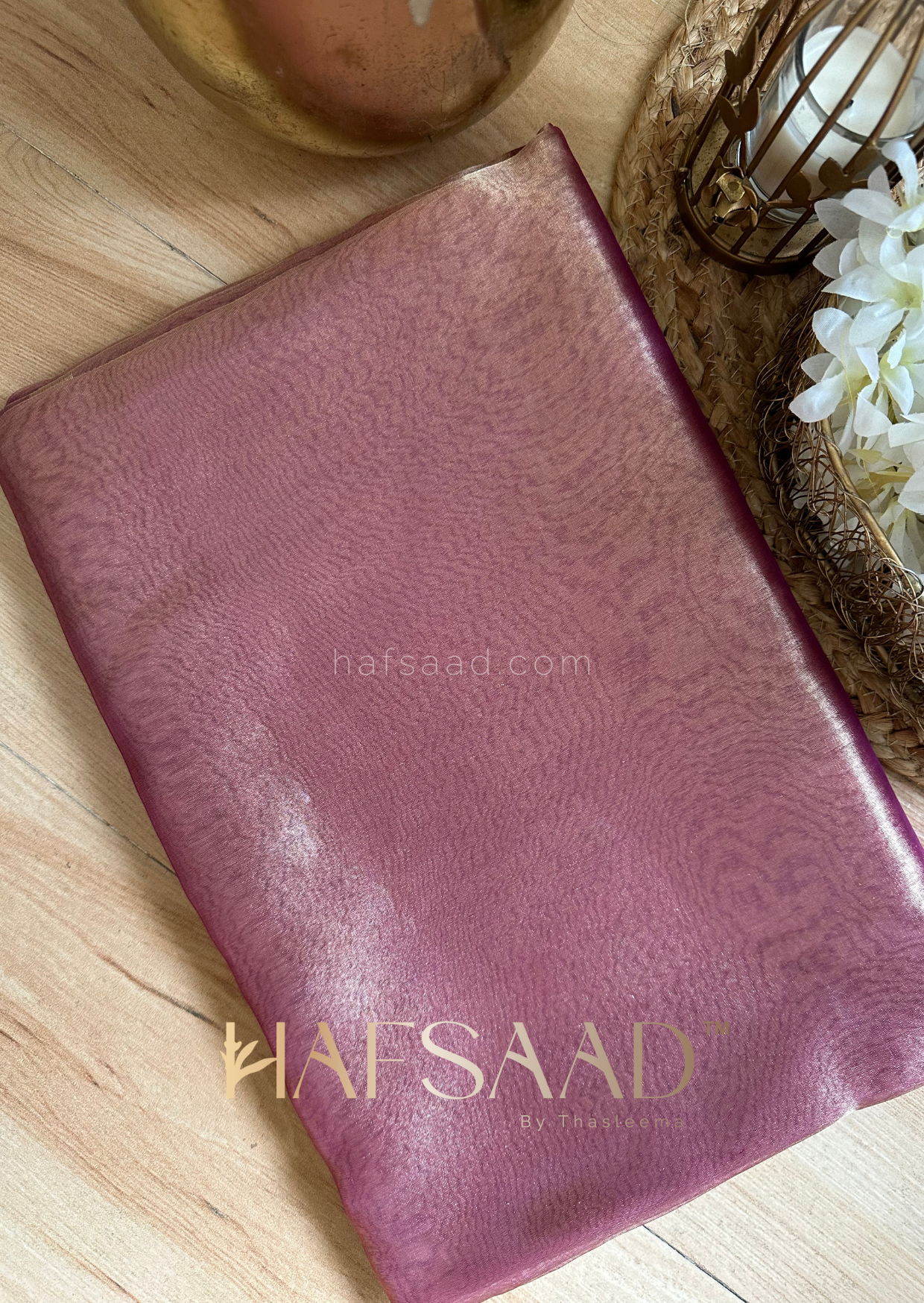 Banaras story- Pure Banaras Tissue silk (Royal Purple)