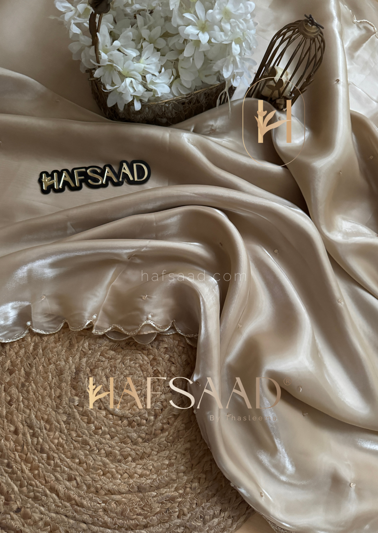 Sahara - Satin organza saree